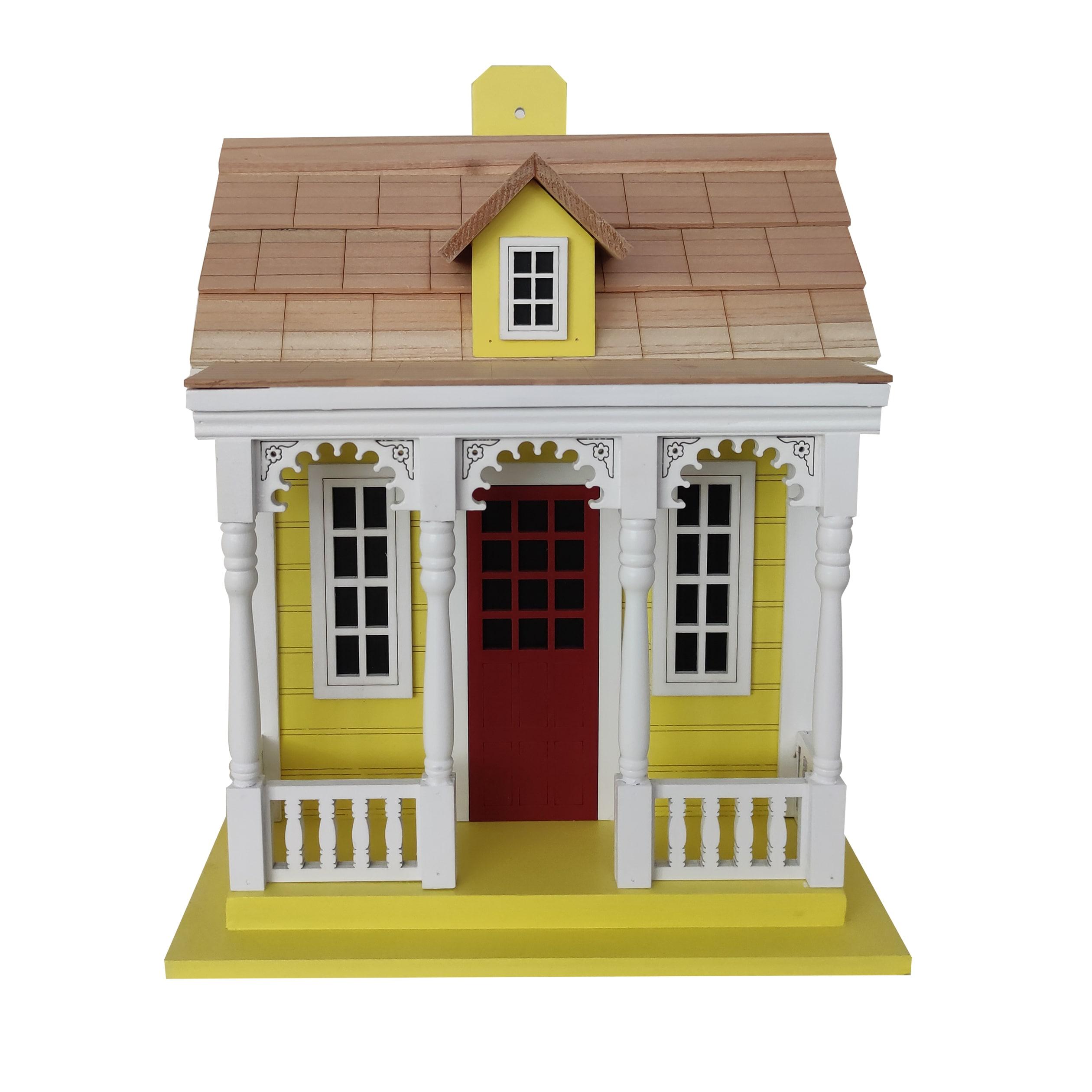 Home Bazaar Classic Series Bristol Cottage 11.75 in x 10.5 in x 9 in Birdhouse