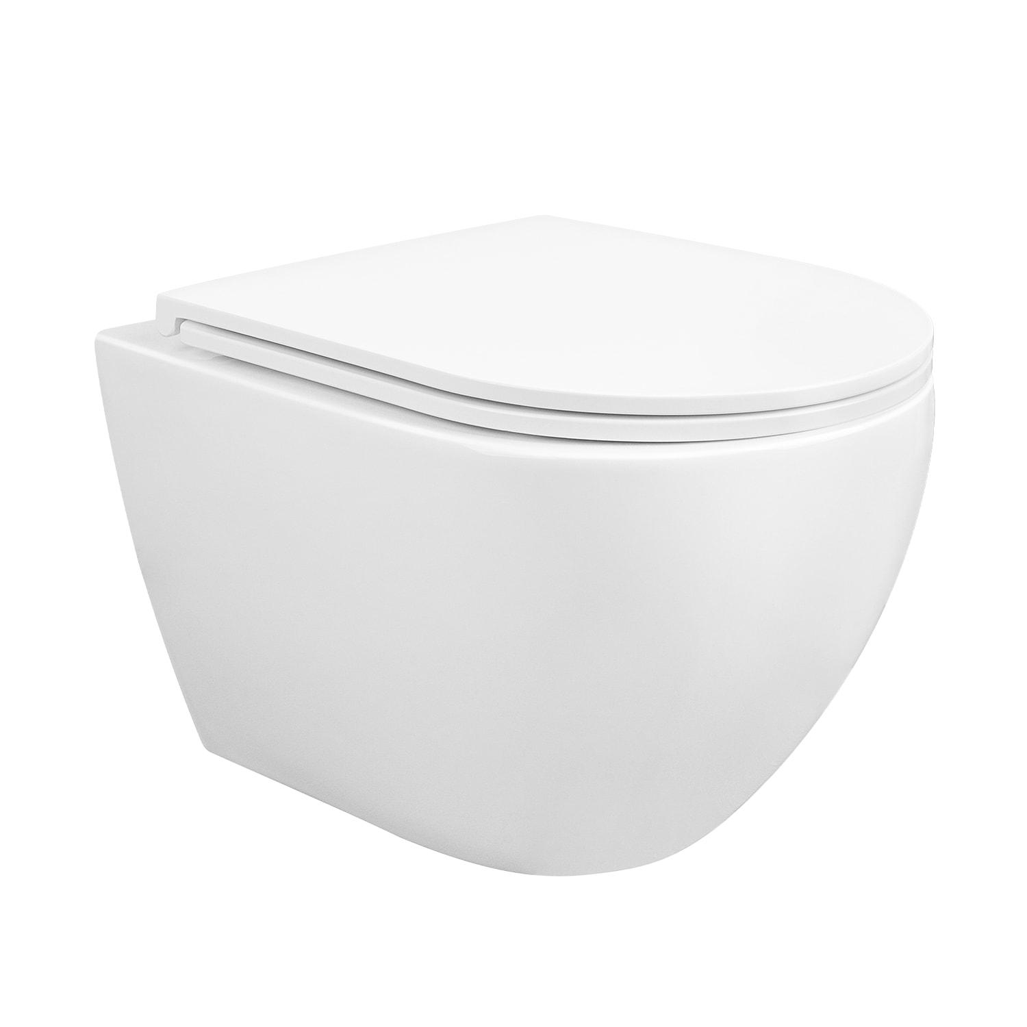 Liberty 1.6 GPF Elongated Wall Hung Toilets (Seat Included)