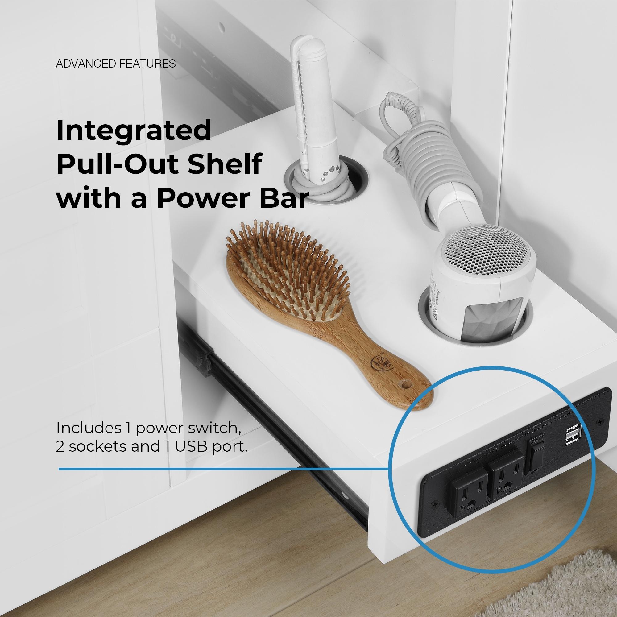 OVE Decors Tahoe 42" Single Bathroom Vanity Set with Mirror