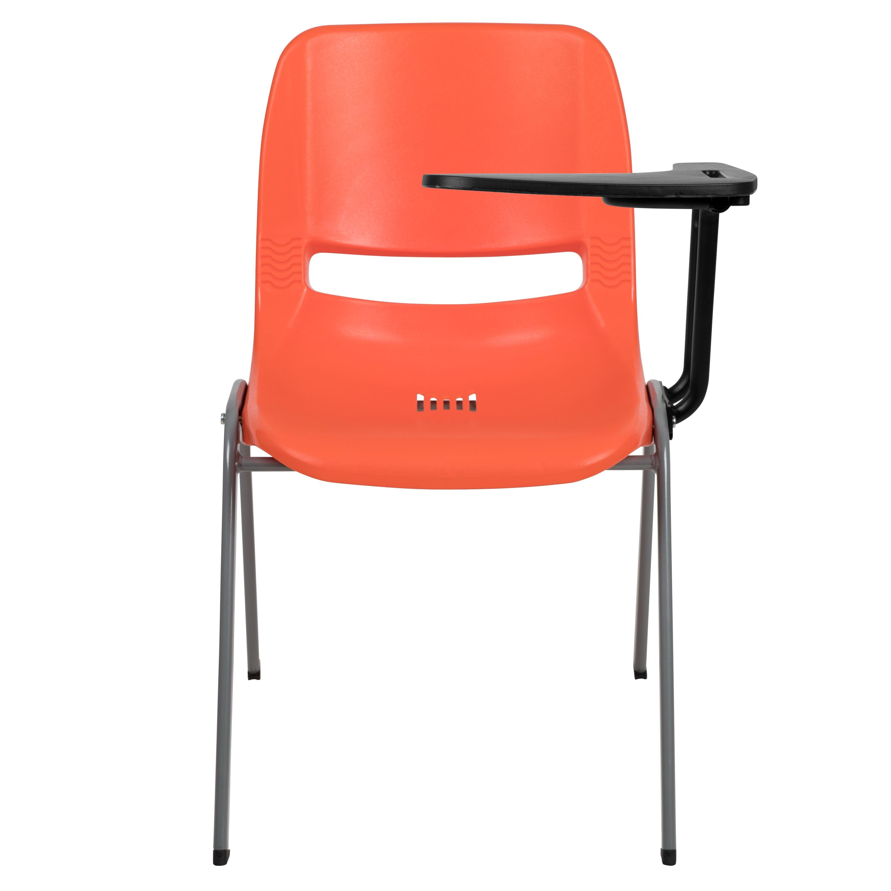 Flash Furniture Westley Ergonomic Shell Chair with Left Handed Flip-Up Tablet Arm