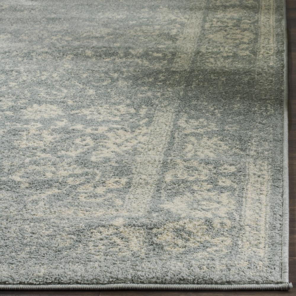 SAFAVIEH Adirondack Wyatt Traditional Area Rug, Slate/Ivory, 11' x 15'