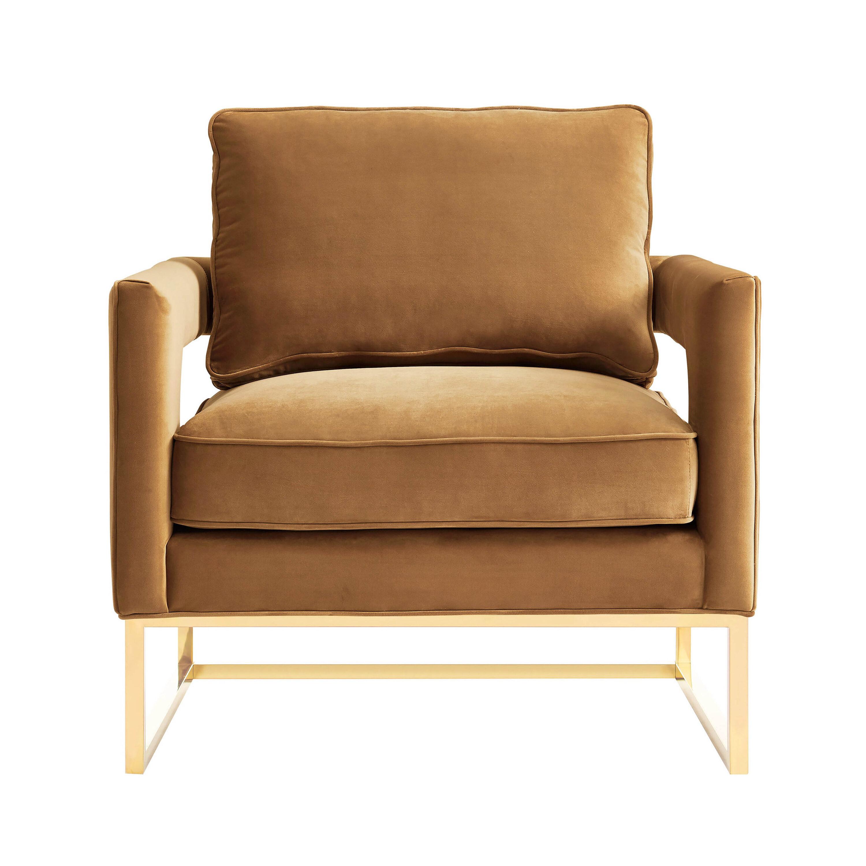 Velvet Accent Chair