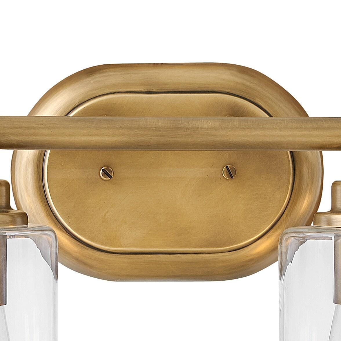 4 Light Bath Vanity In Traditional And Rustic Style 32 Inches Wide By 9.5 Inches High-Heritage Brass Finish Hinkley Lighting 52884Hb