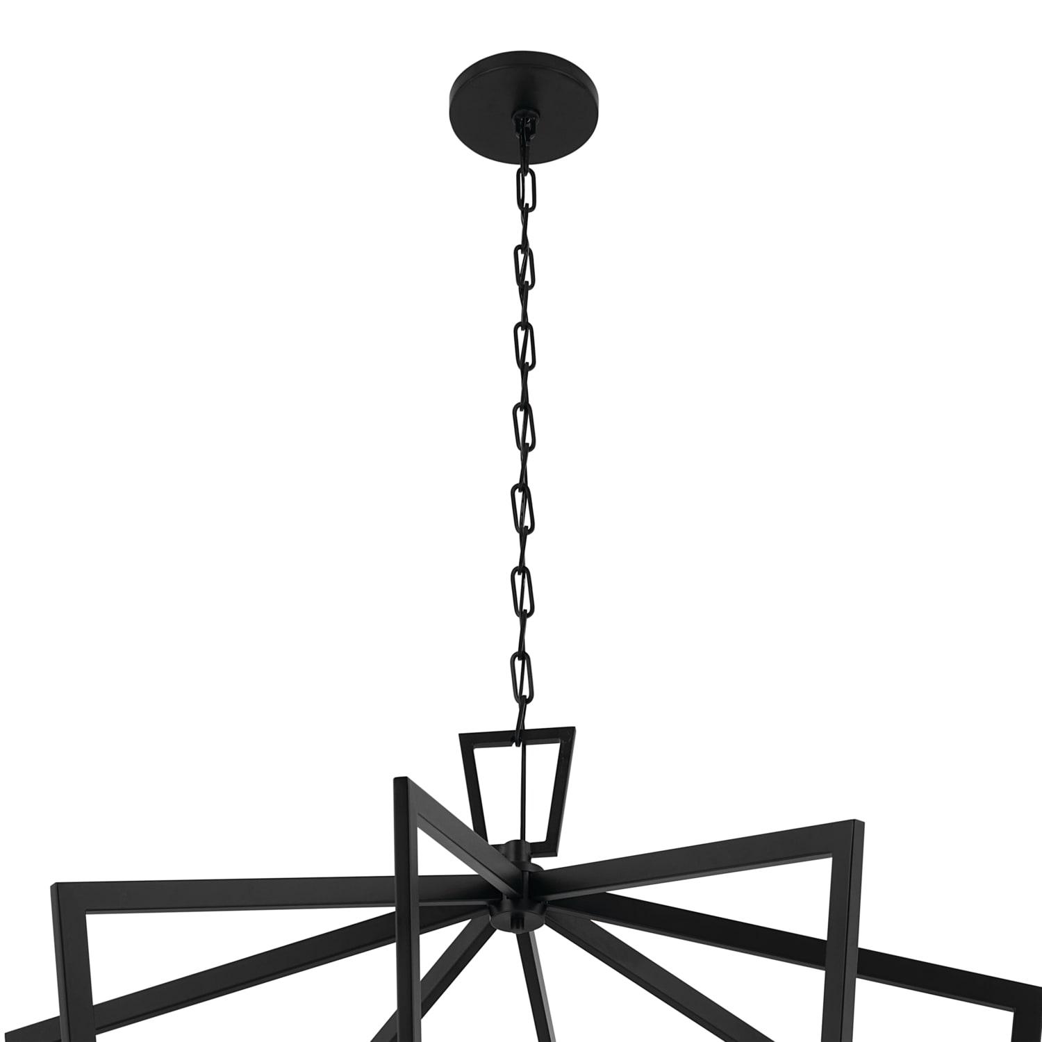 Kichler Lighting Abbotswell 6 - Light Pendant in  Black