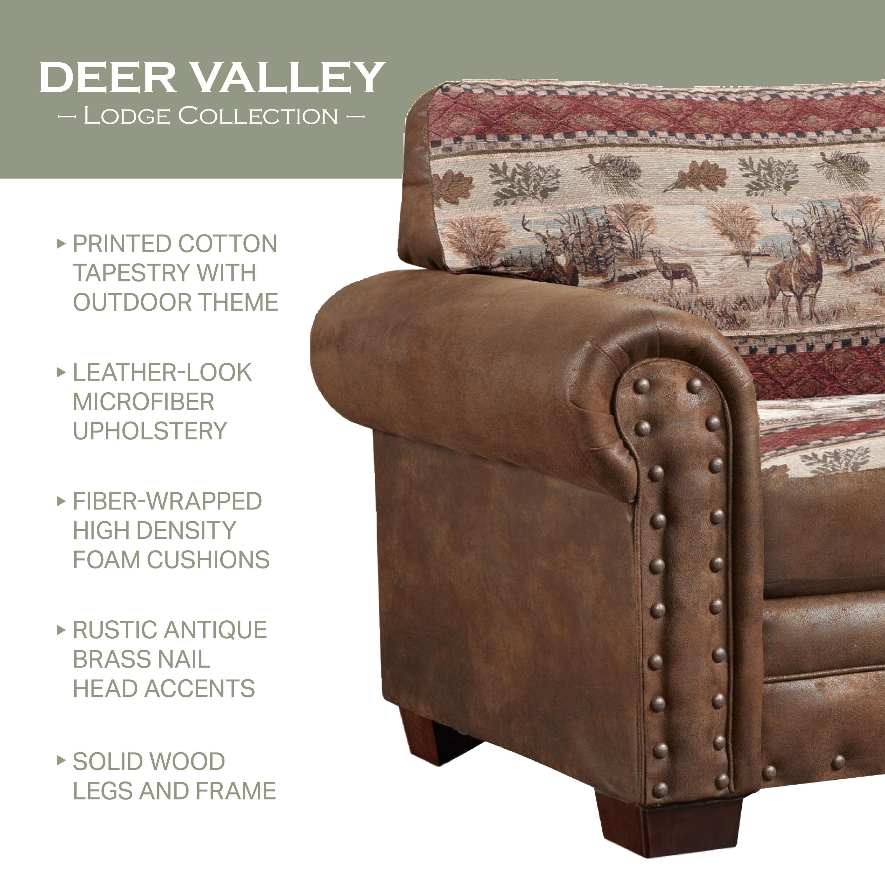 American Furniture Classics Model 8501-50 Deer Valley Arm Chair