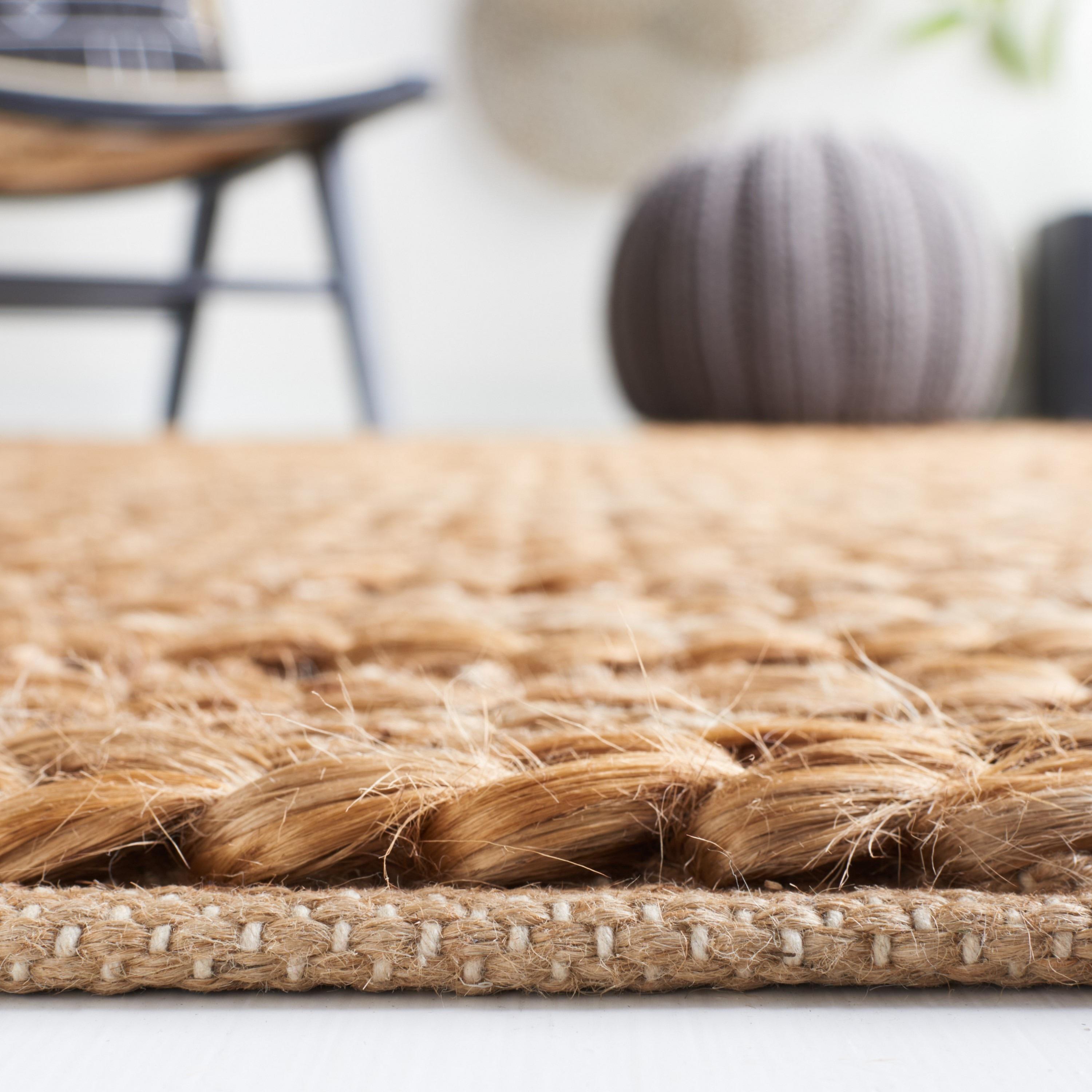 Natural Fiber NF653 Hand Woven Indoor Area Rug - Natural - 10'x14' - Safavieh.
