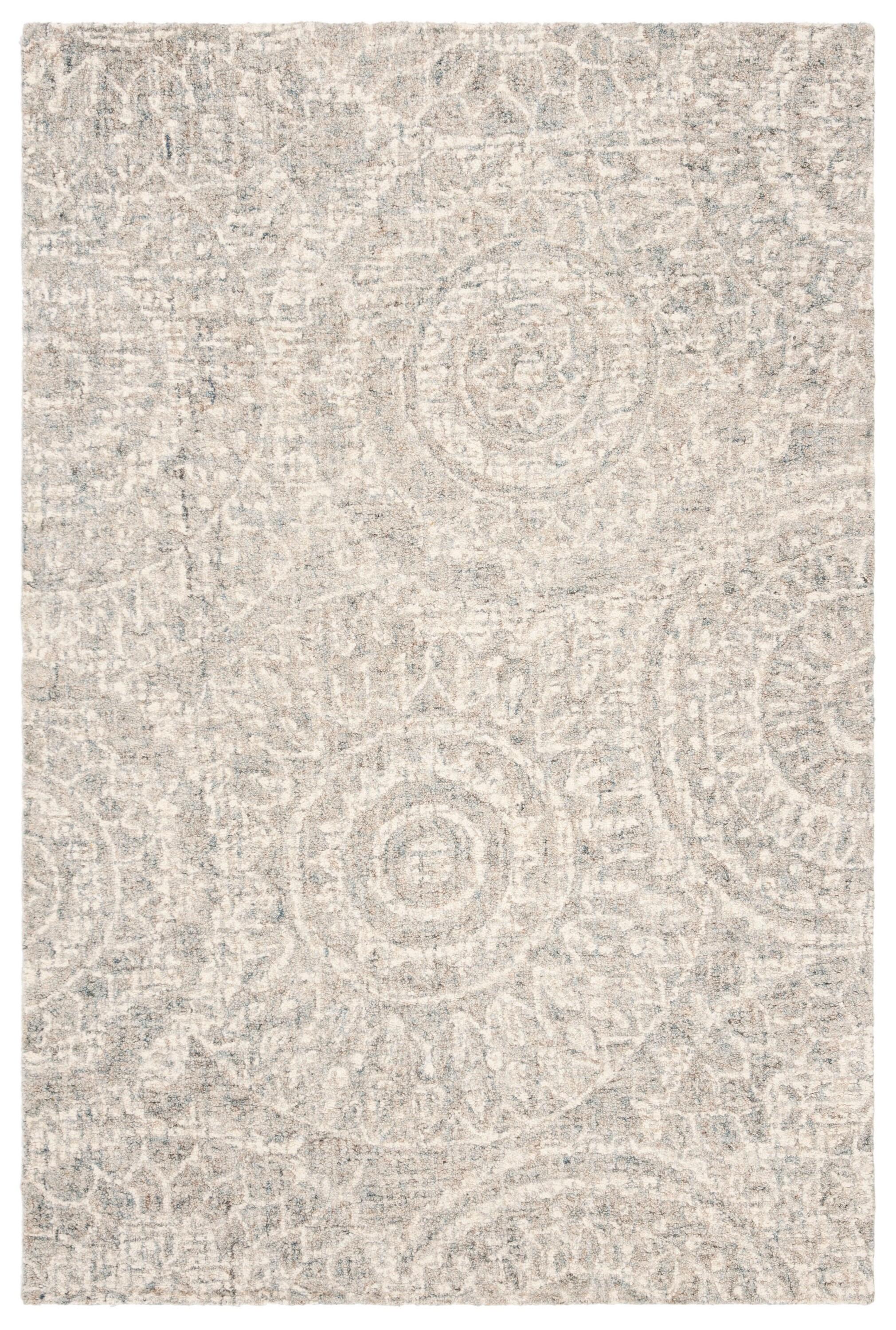 Salerna Hand Tufted Wool Abstract Rug