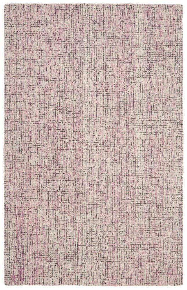 Abstract ABT473 Hand Tufted Area Rug - Ivory/Pink - 5' X 8' - Safavieh.
