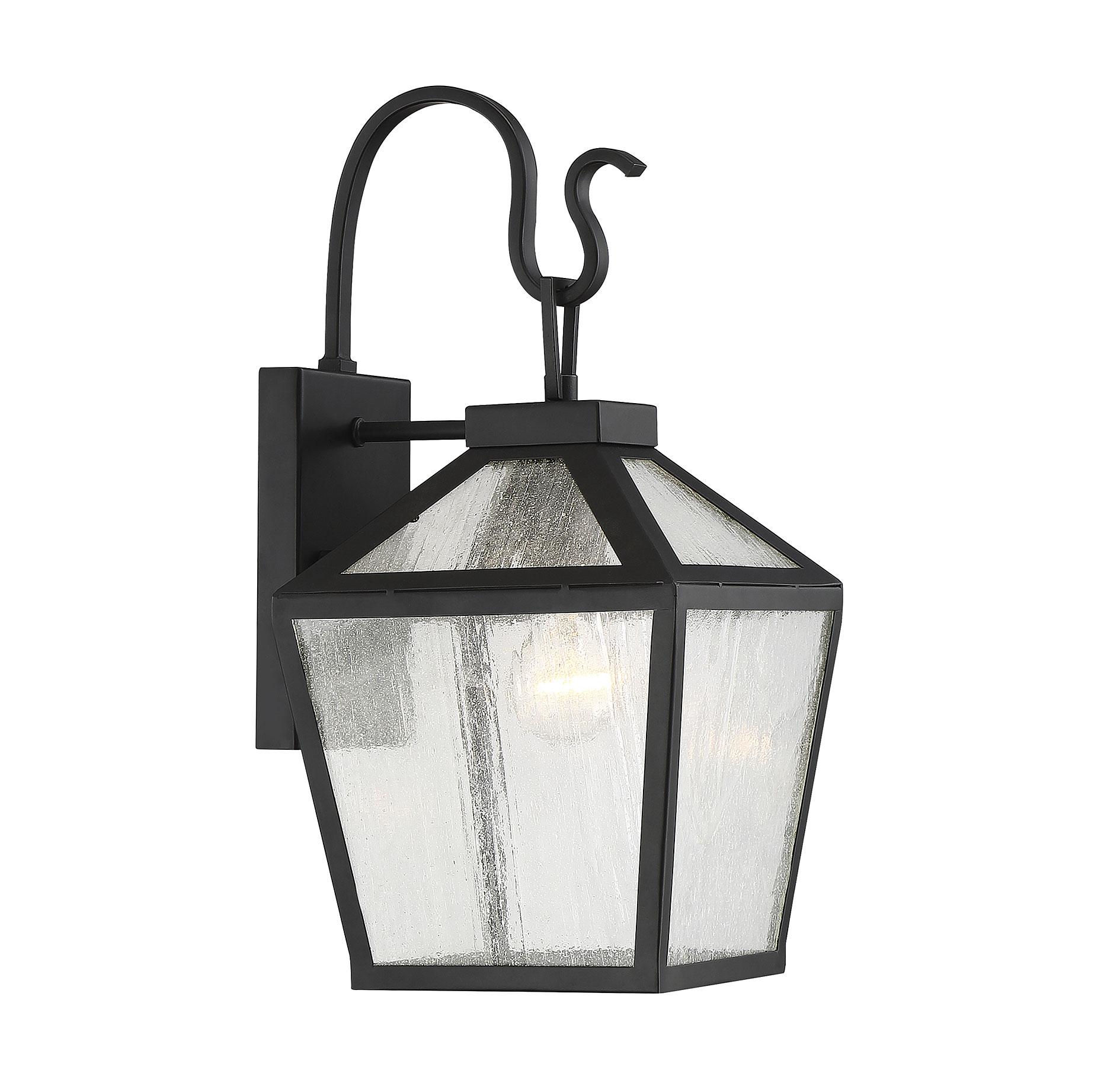 Savoy House Woodstock 1 - Light Wall Light in  Black