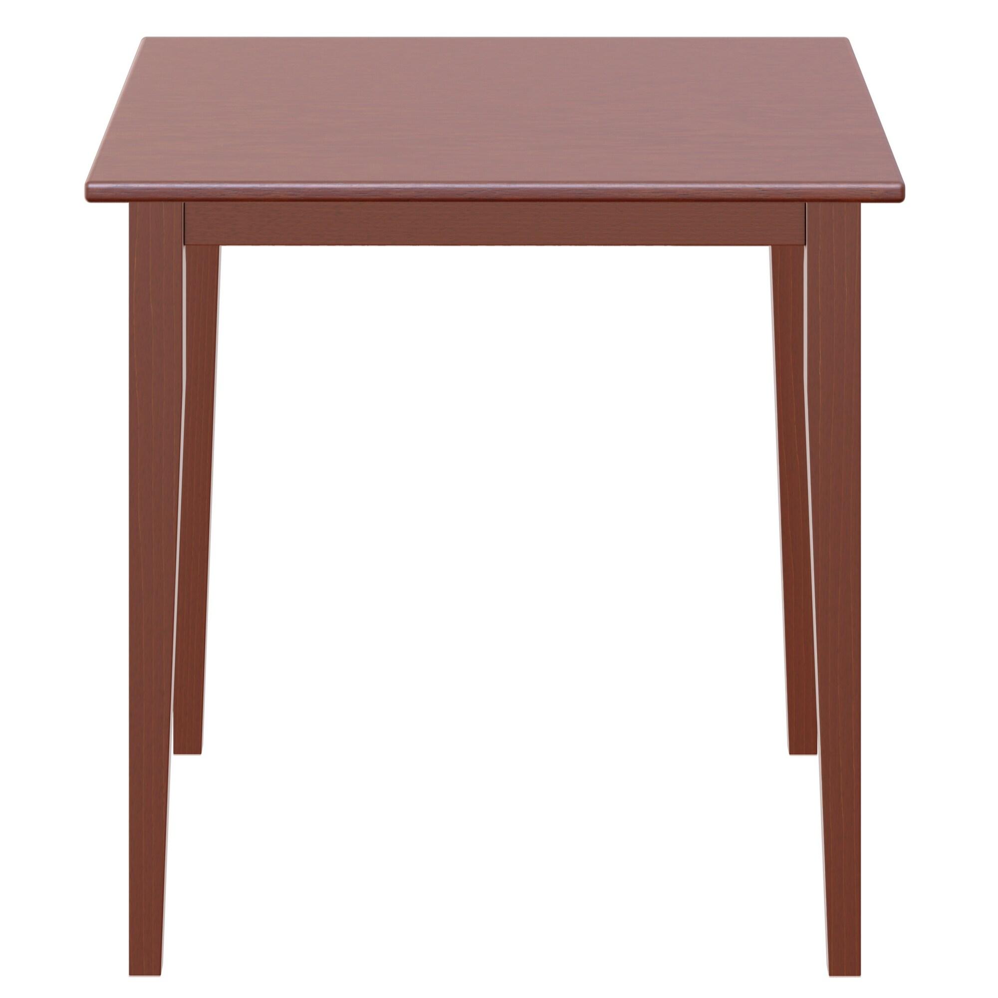 Winsome 3pc Groveland Square Dining Table with 2 Chairs Walnut : Shaker Style, Kitchen Set