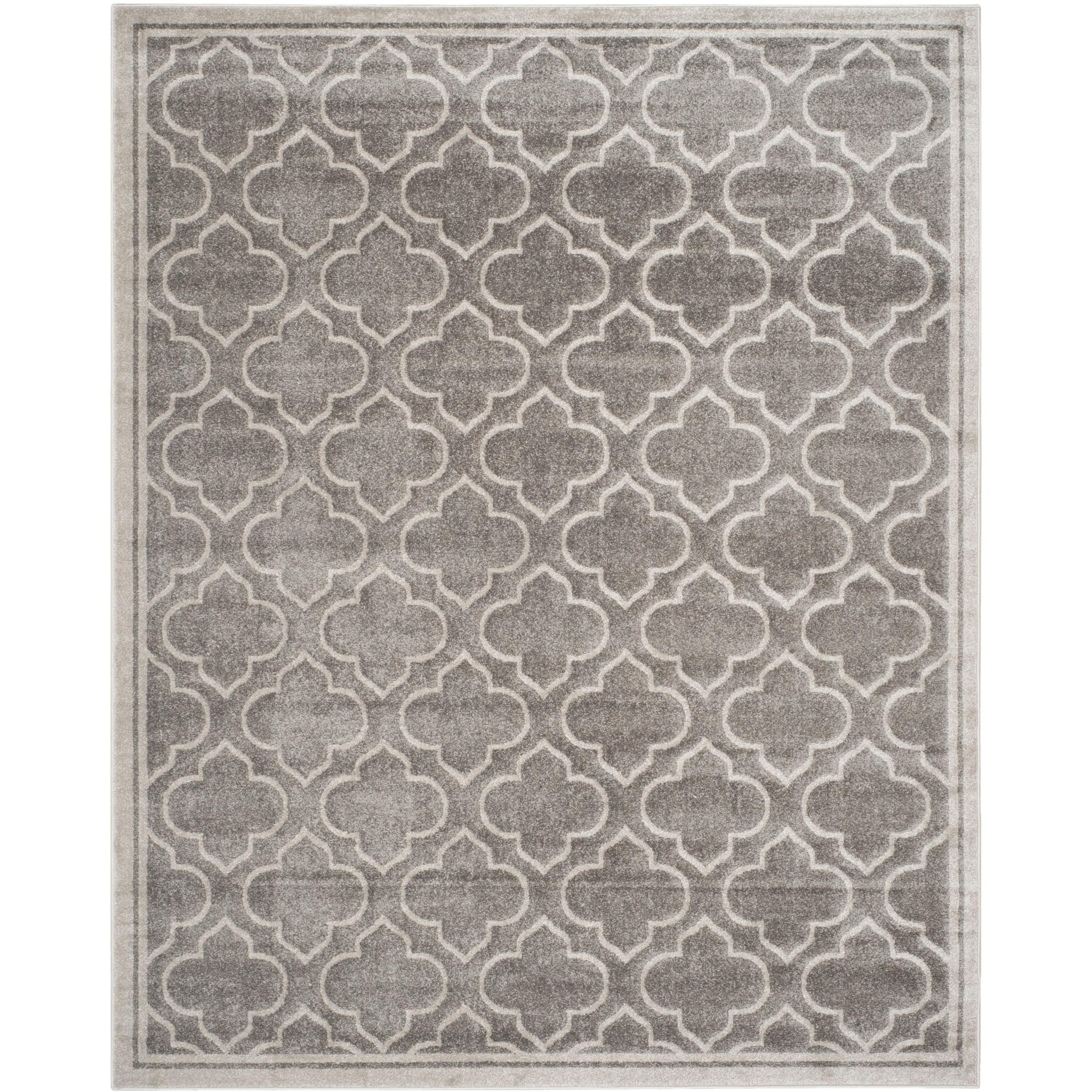 Amherst AMT412 Power Loomed Area Rug - Grey/Light Grey - 10'x14' - Safavieh.