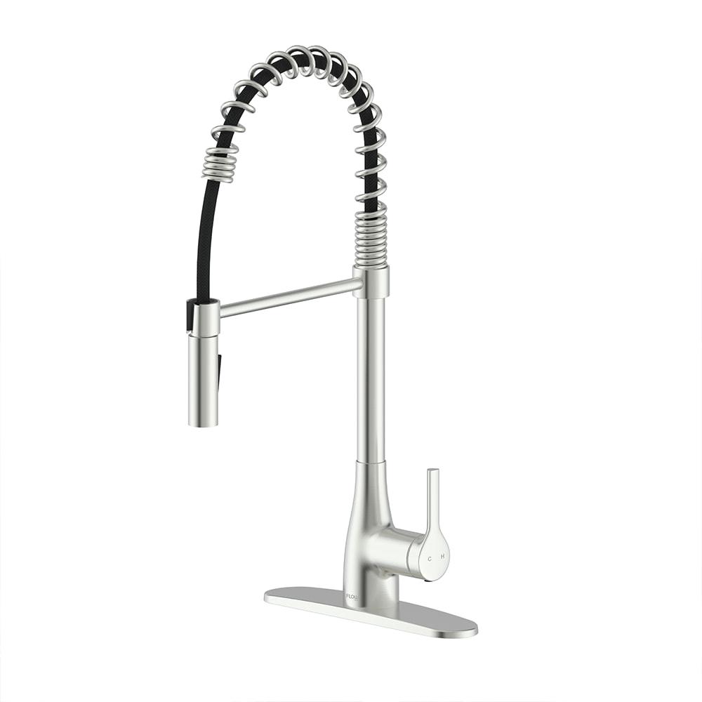 Spring Neck Pull Down Single Handle Kitchen Faucet