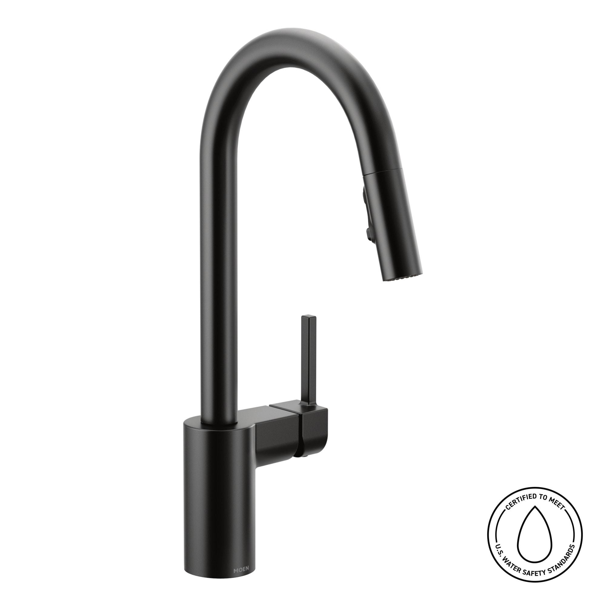 Moen Align One Handle Modern Kitchen Pulldown Faucet with Reflex and Power Clean Technology