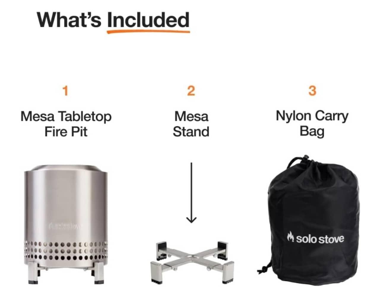 Solo Stove Ash Mesa XL Wood Burning Fire Pit