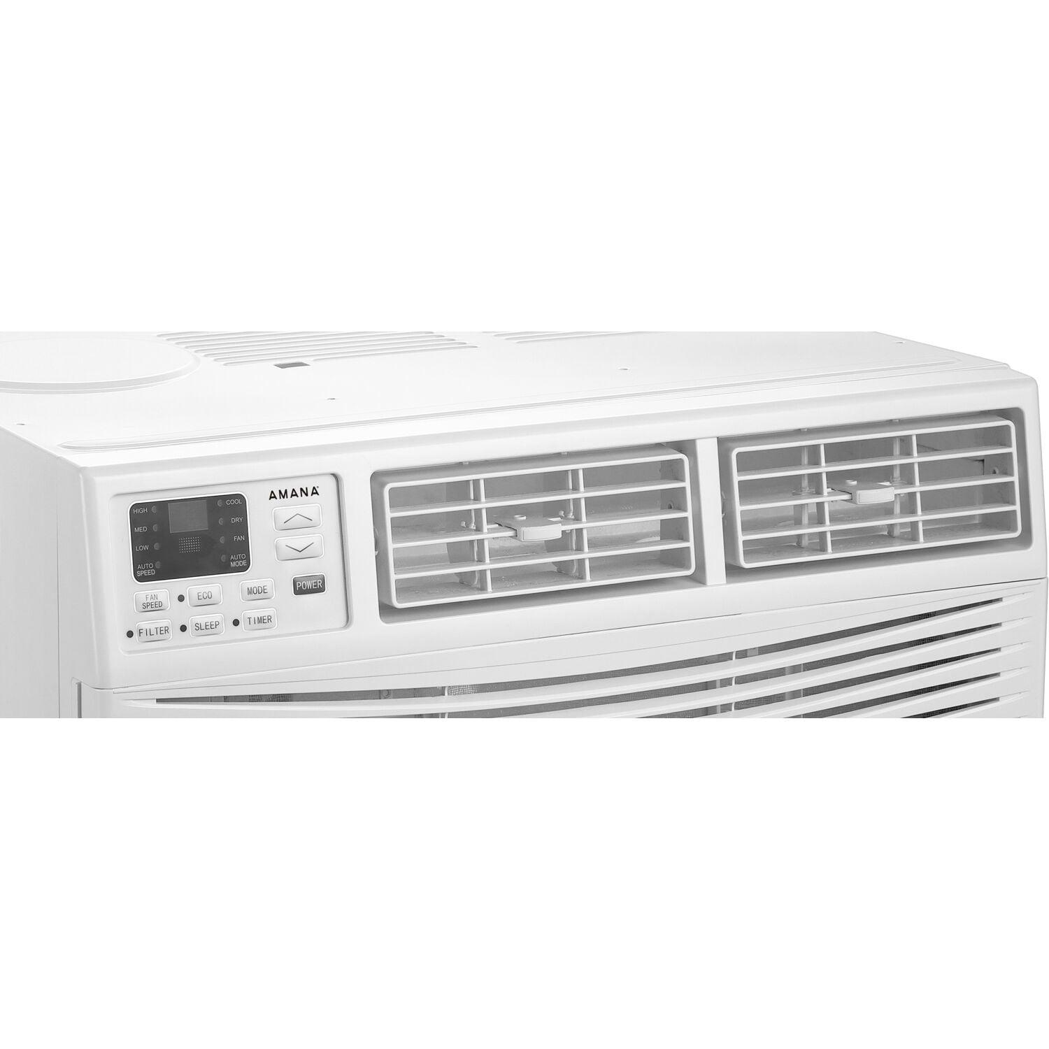 Amana 10,000 BTU Window Air Conditioner, 115V, Cools Rooms up to 450 Sq. Ft., White
