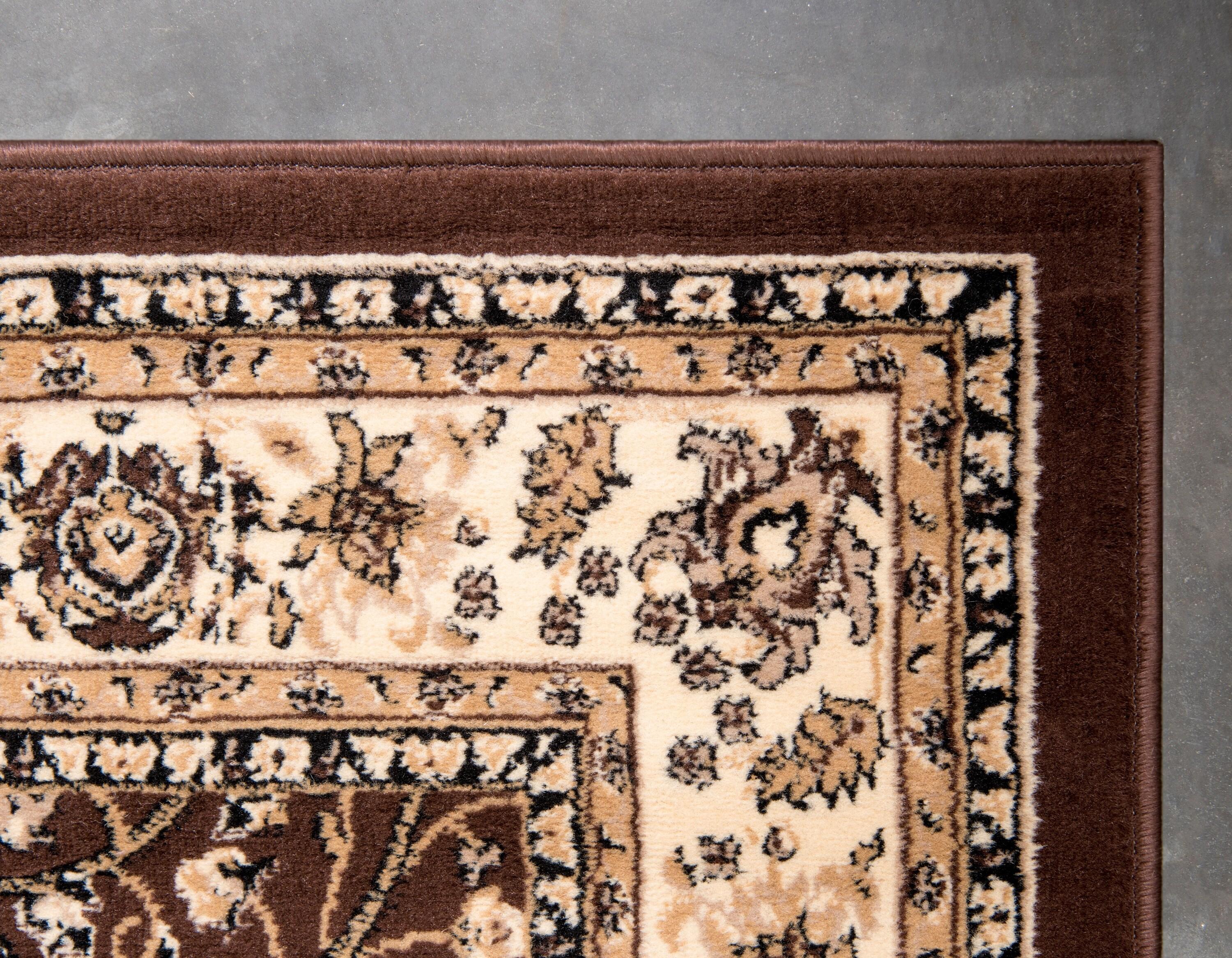 Unique Loom 7' 0 x 10' 0 Sialk Hill Washington Brown Area Rug