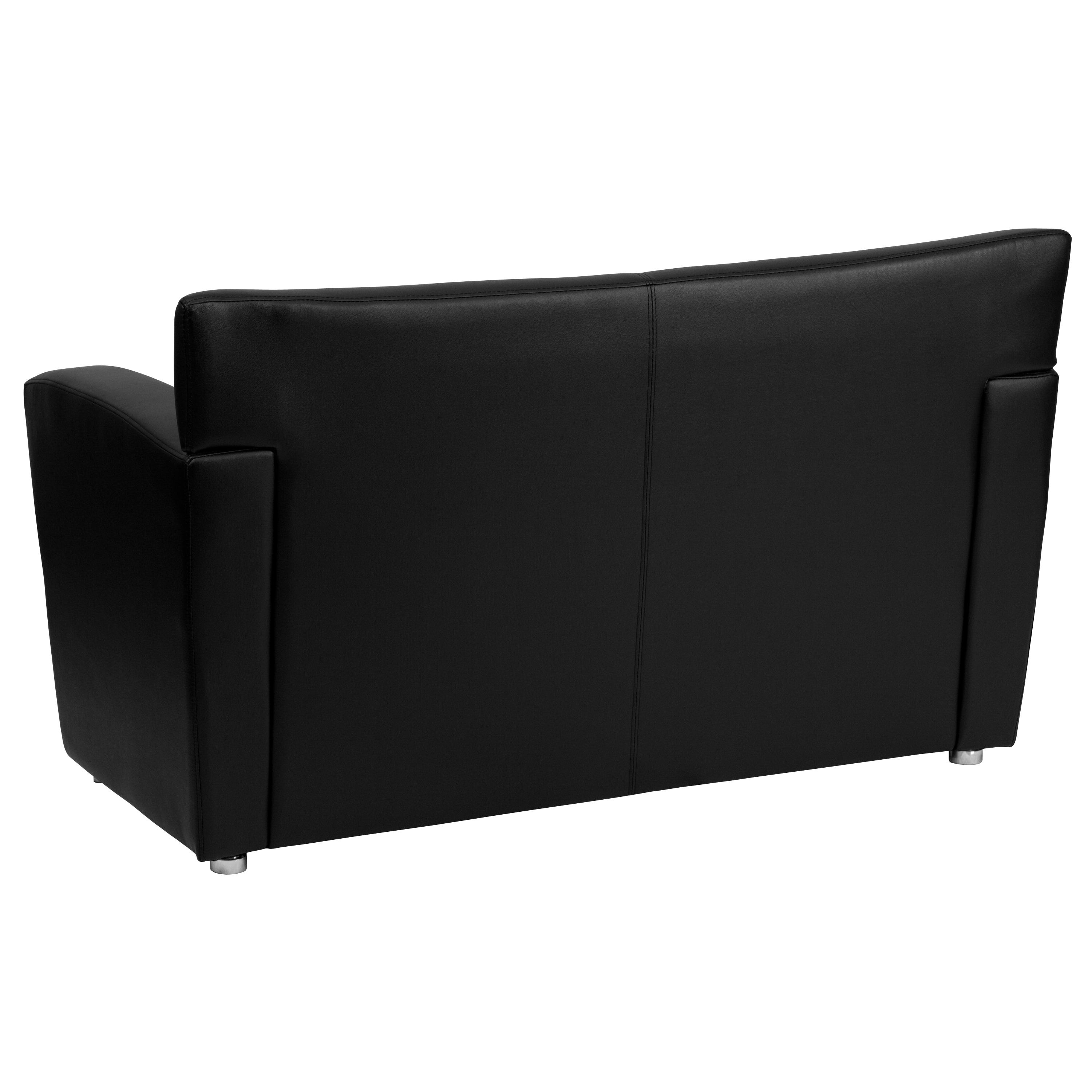 HERCULES Majesty Series LeatherSoft Loveseat with Extended Panel Arms