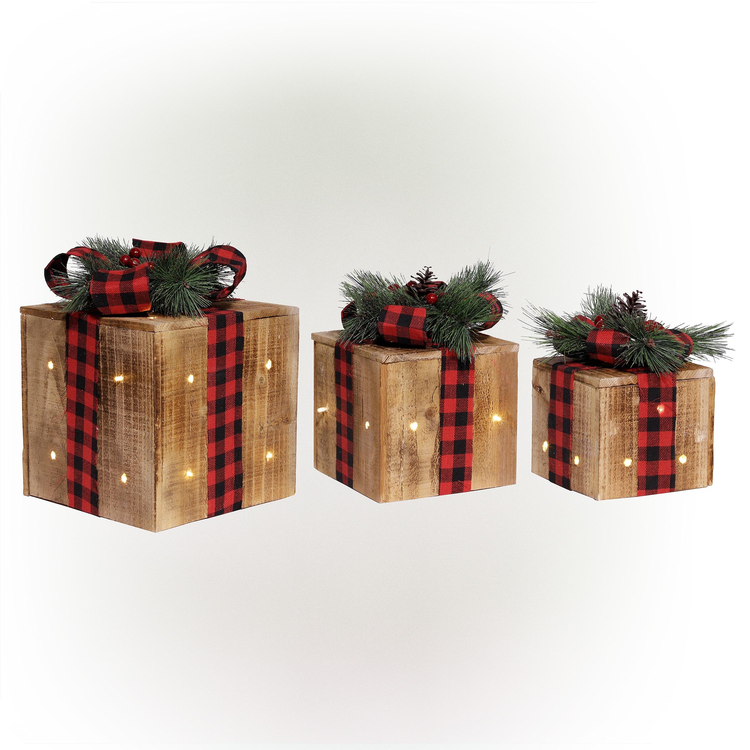 Decorative Wooden Christmas Lawn Art