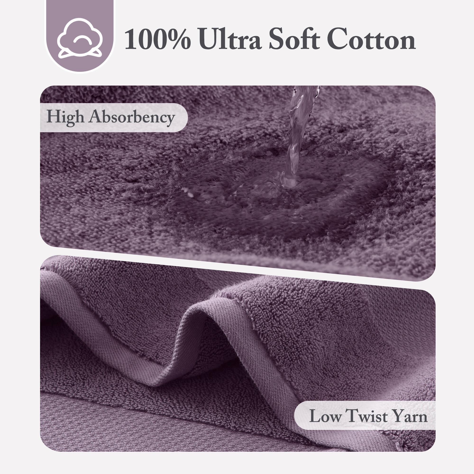 Turkish 100% Cotton Oversized Towel Set
