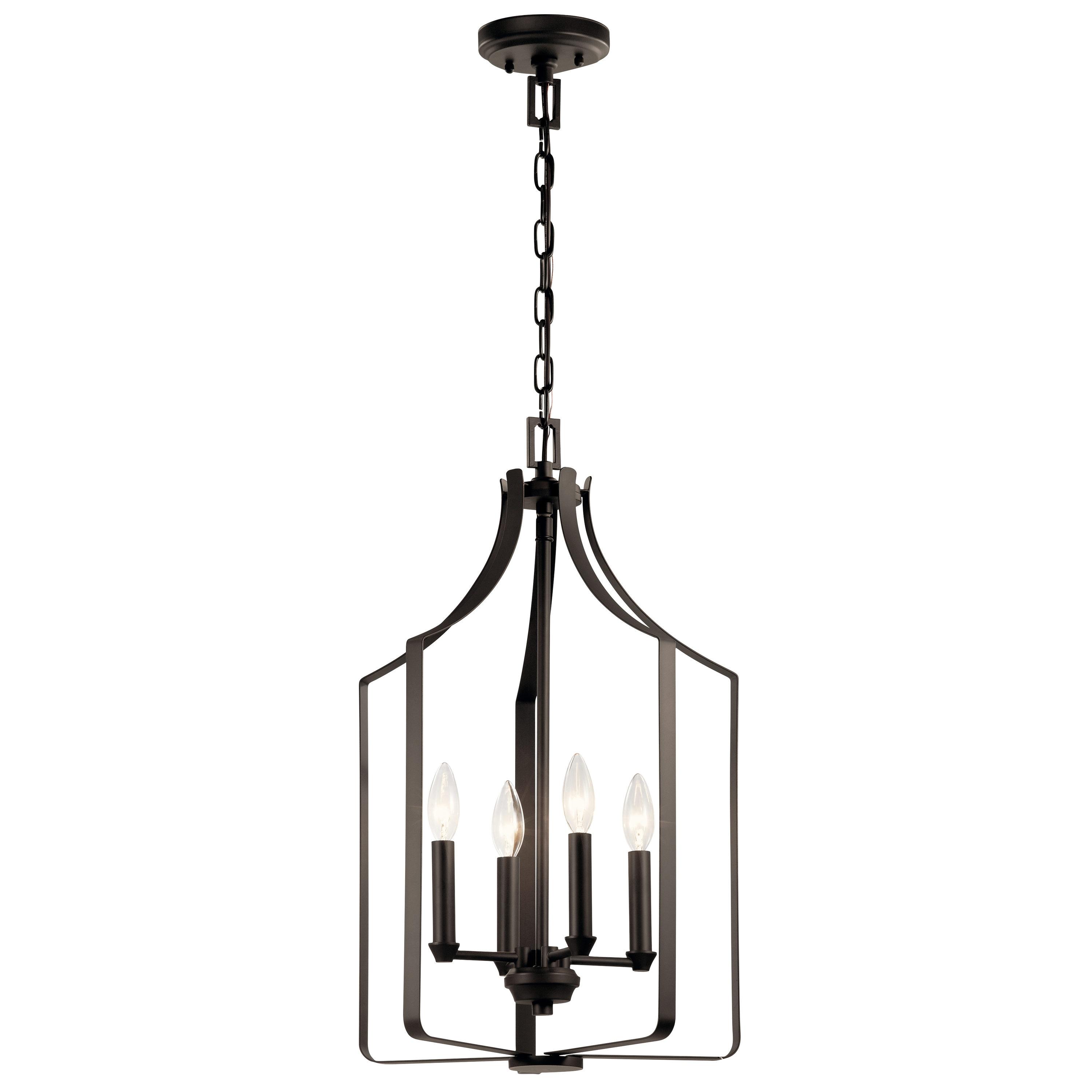Kichler Lighting Morrigan 4 - Light Chandelier in  Olde Bronze
