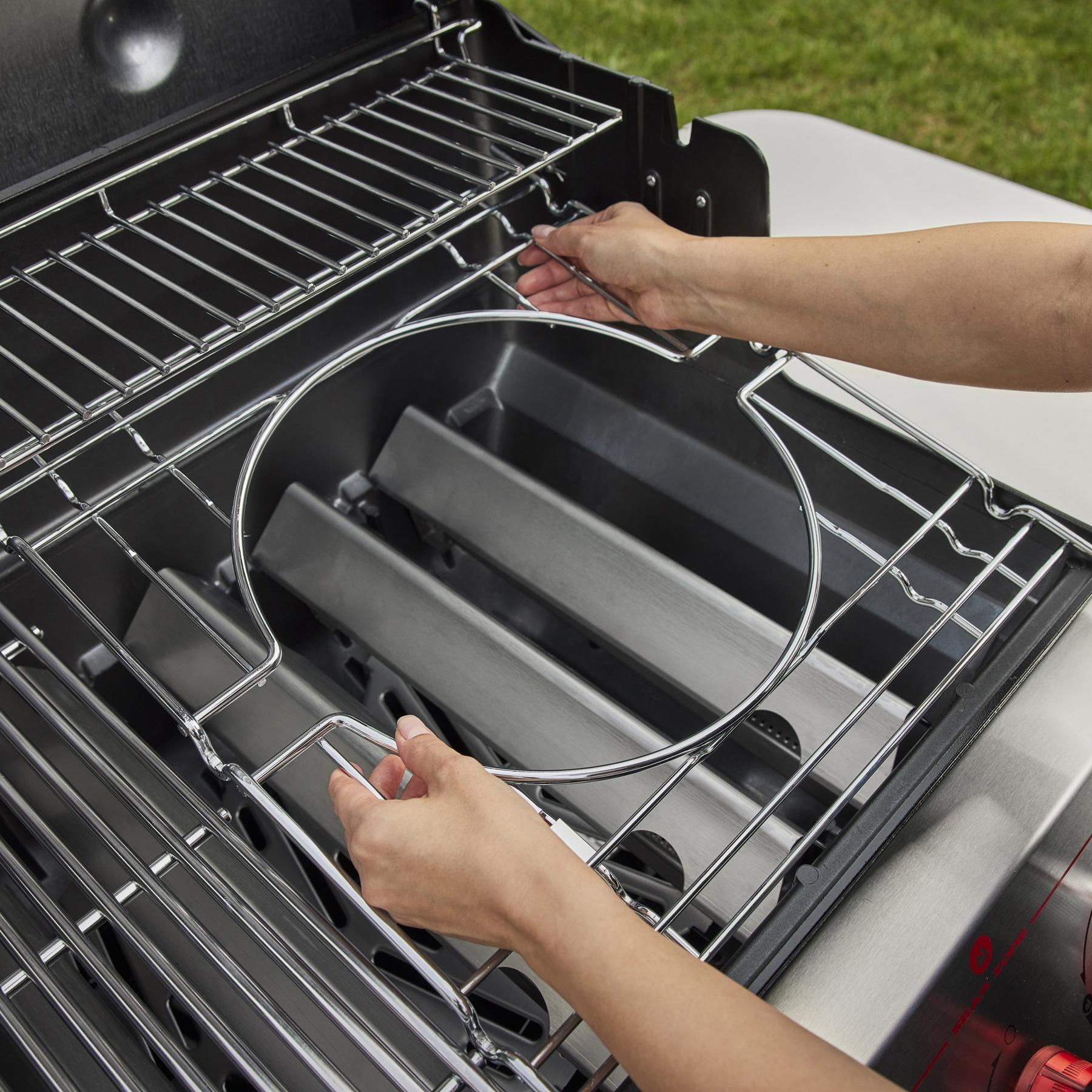Weber Genesis S-315 3 Burner Liquid Propane Grill Stainless Steel