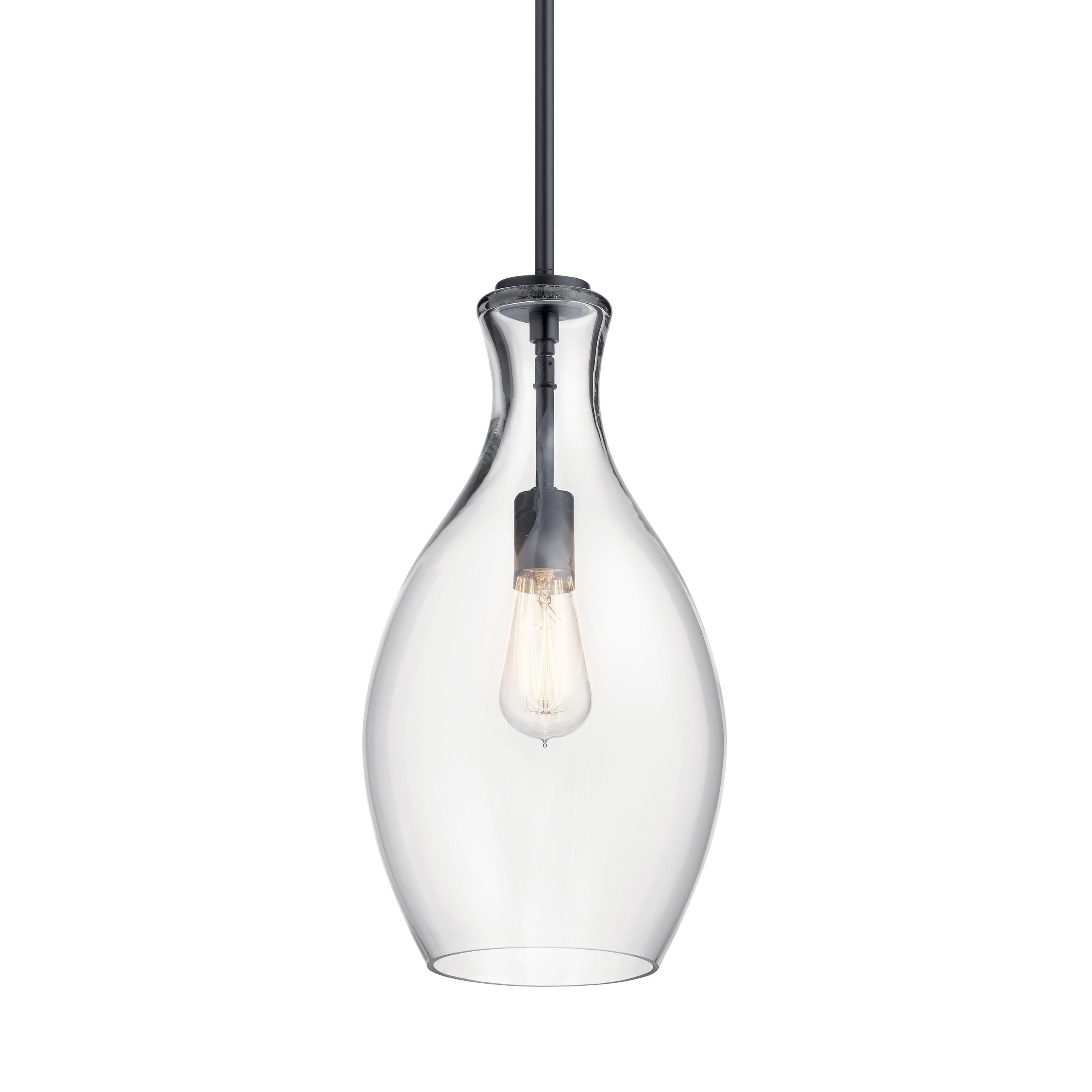 Kichler Lighting Everly 1 - Light Pendant in  Black