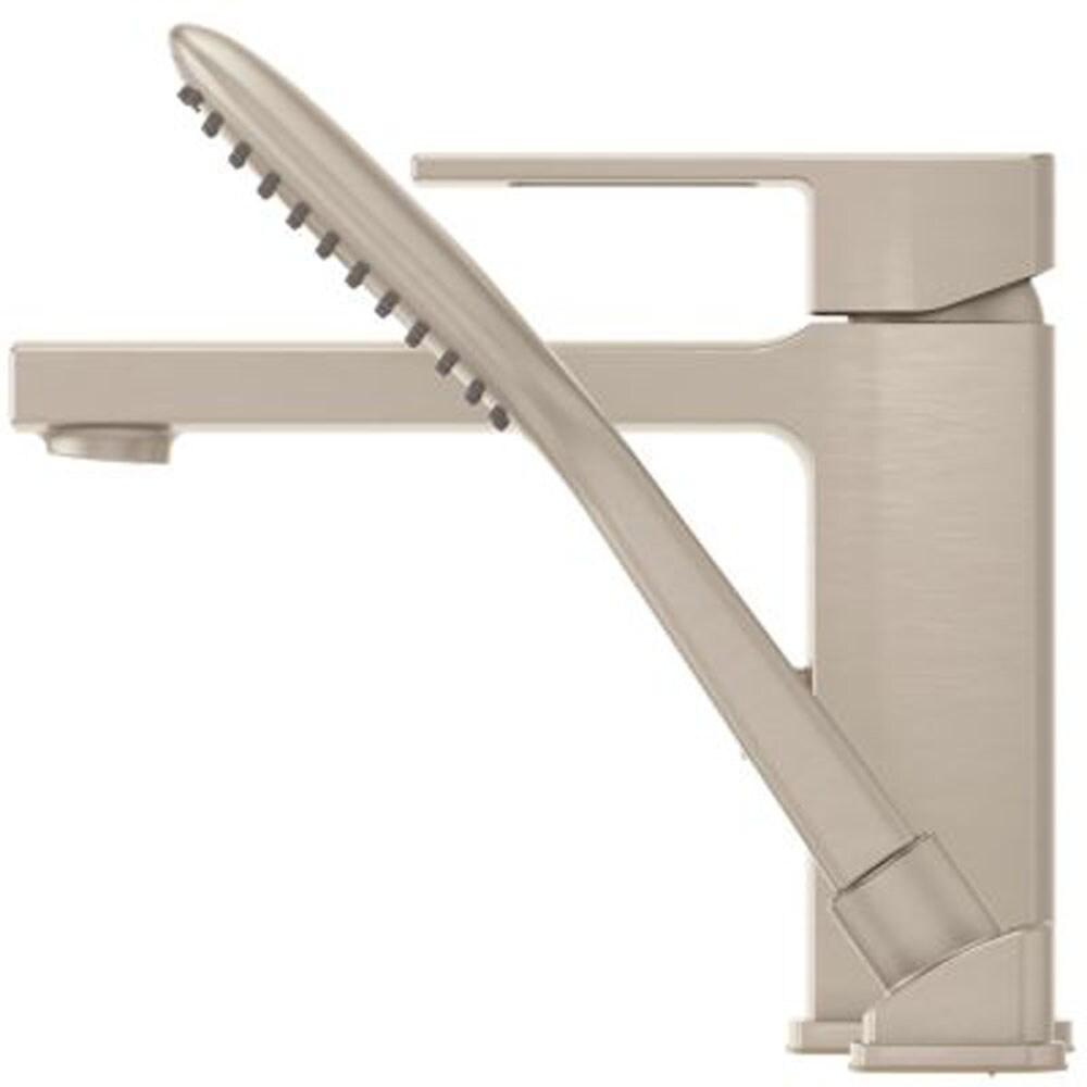 Deckard Single Handle Deck Mounted Tub Spout with Diverter and Handshower