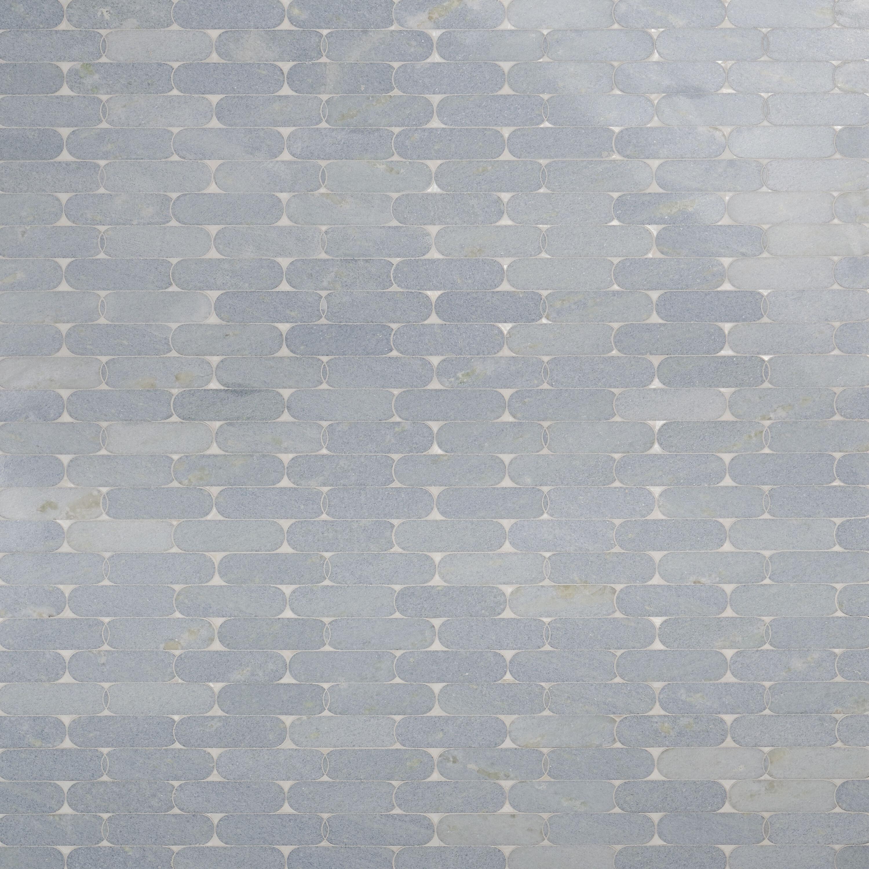 Nostradam 9.96" W x 11.22" L Marble and Brass Mosaic Tile (0.77 Sq. Ft. / Sheet)