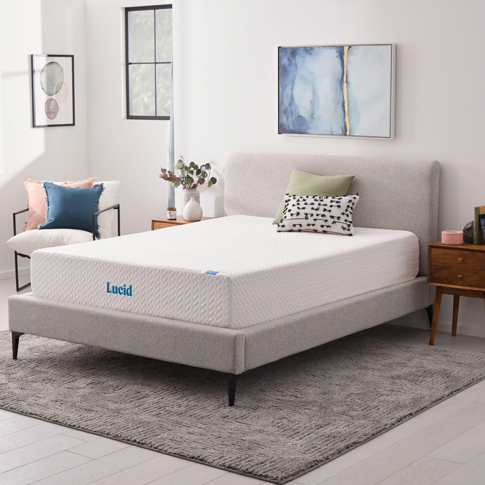 Lucid 12'' Medium Gel Memory Foam Mattress