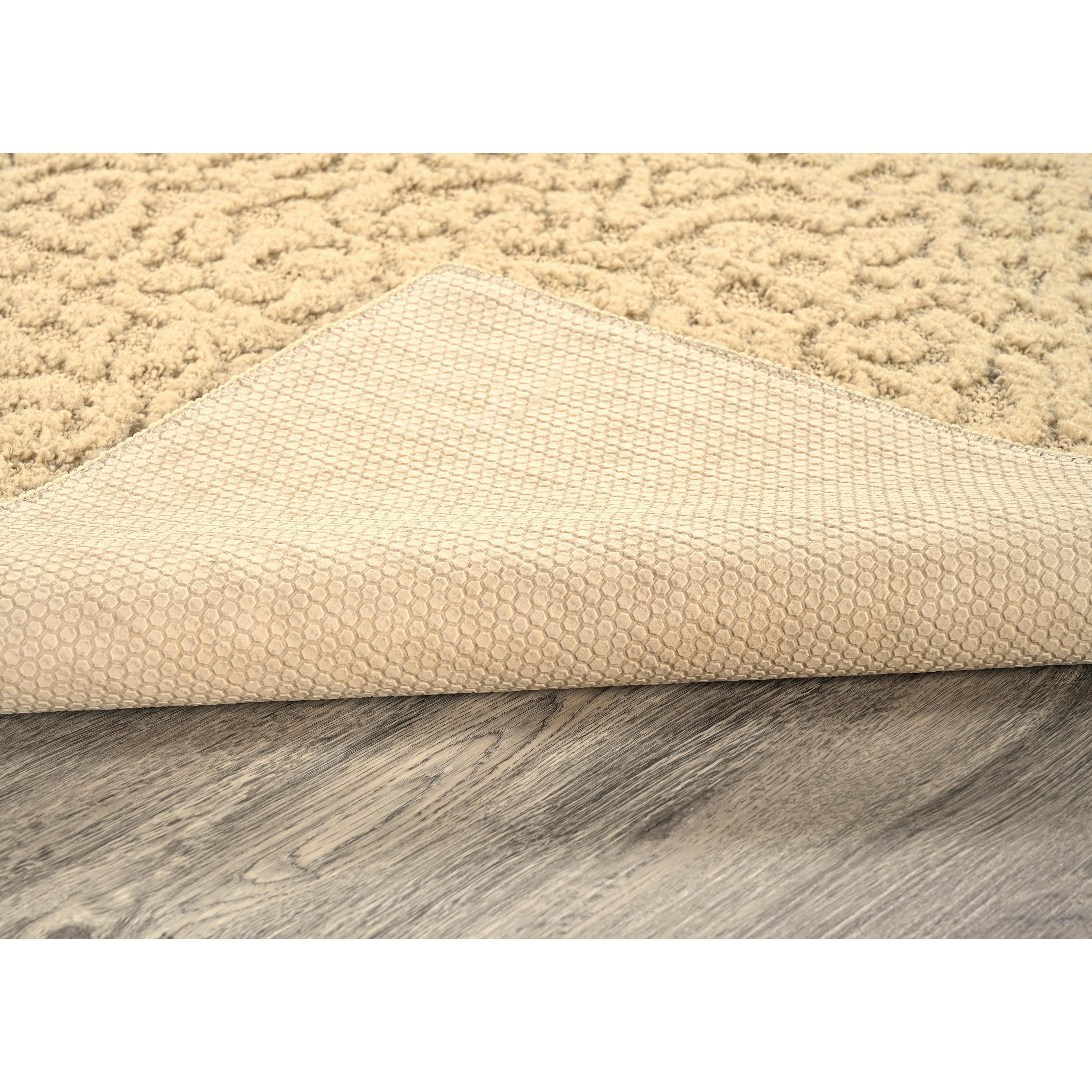 Garland Rug Ivy Polypropylene Indoor Rug Set, 3 Piece Set (5'x7', 3'x4', & 2'x5') Tan