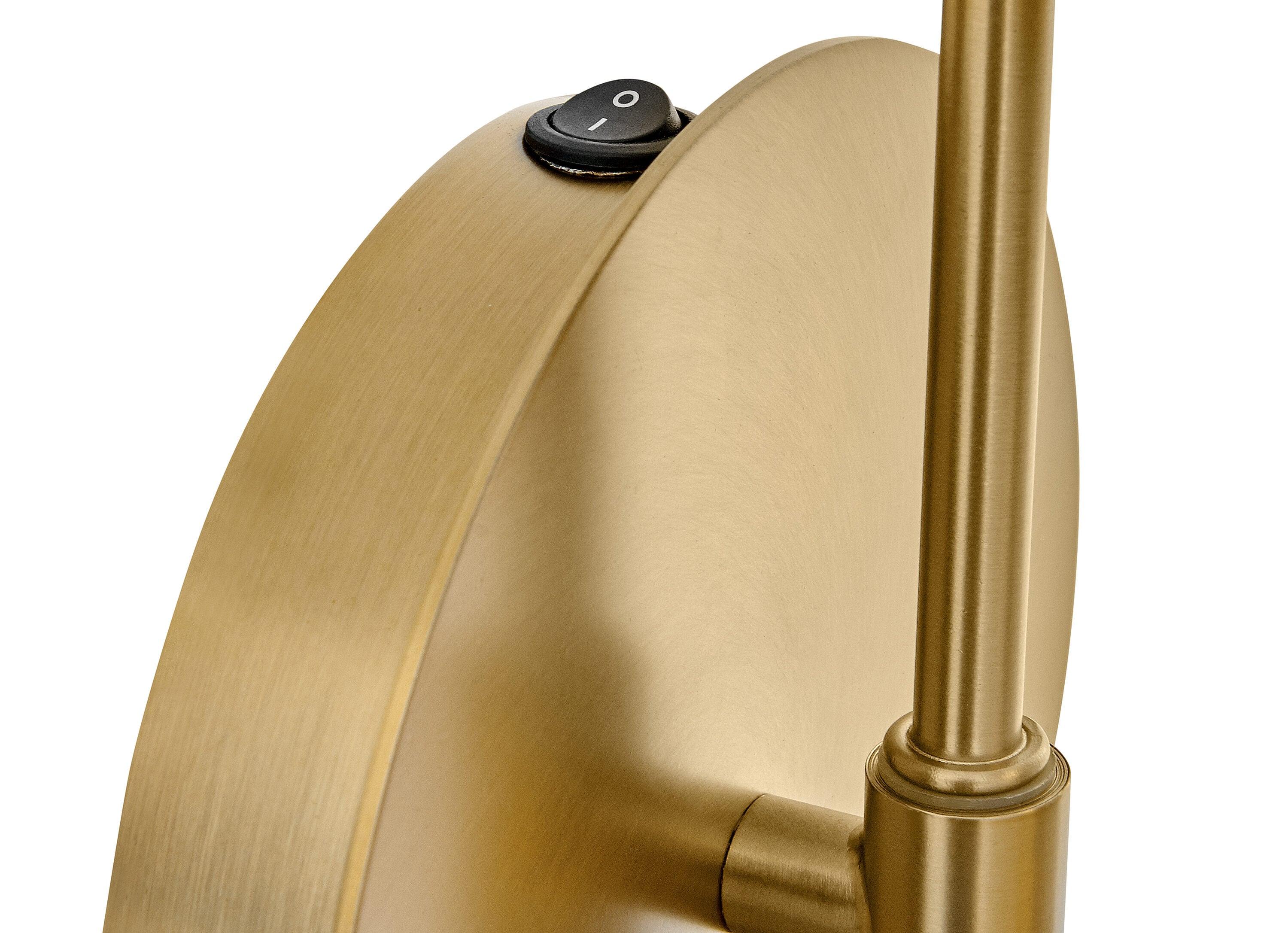 Lark Lou 1 - Light Sconce in  Lacquered Brass