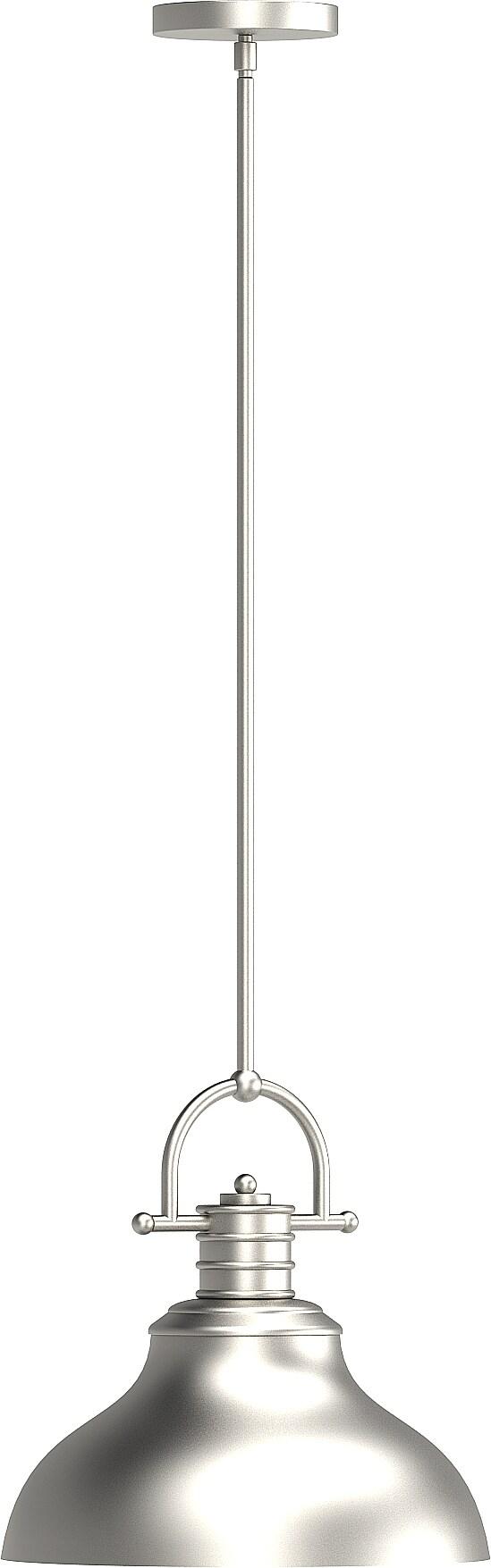 Volume Lighting V1838 1 Light 14" Wide Led Pendant - Nickel