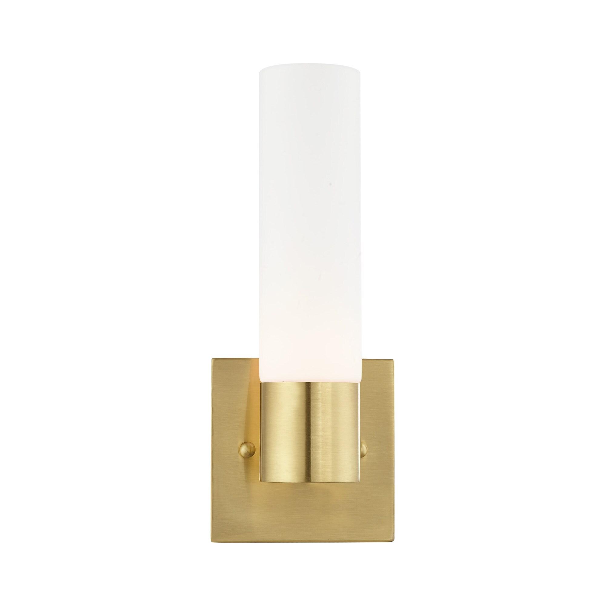 Livex Lighting Aero 1 - Light Sconce in  Satin Brass