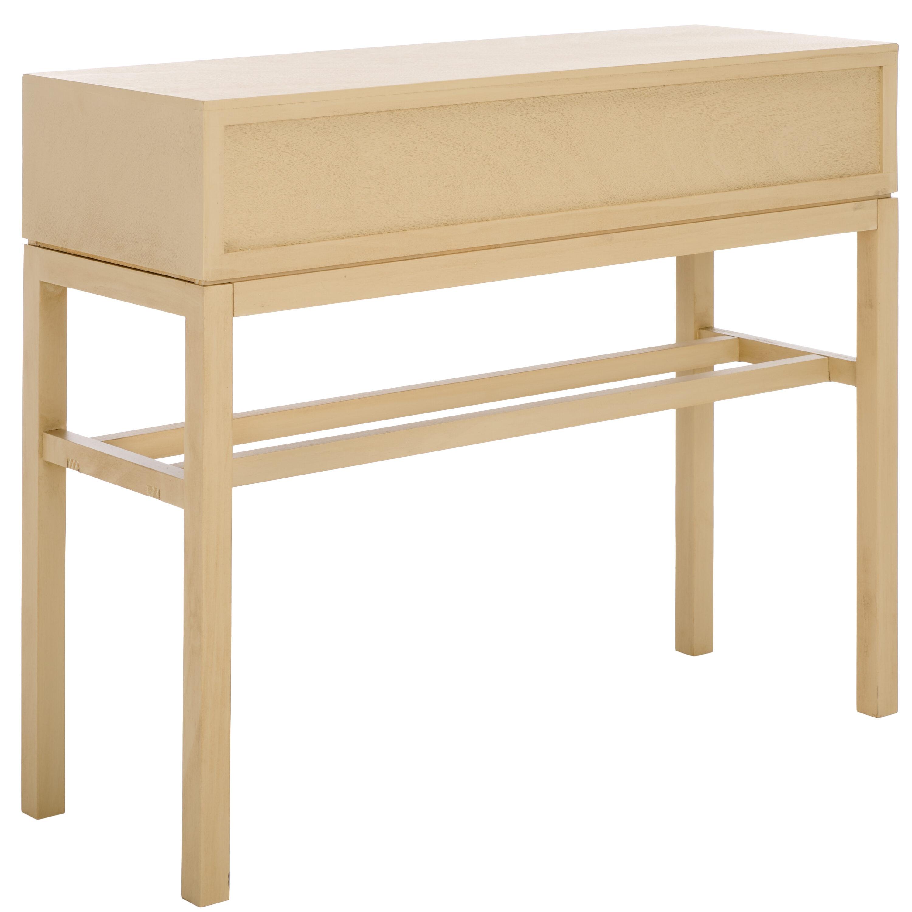 Ajana 2 Drawer Console Table - CNS5709D - Beige - Safavieh
