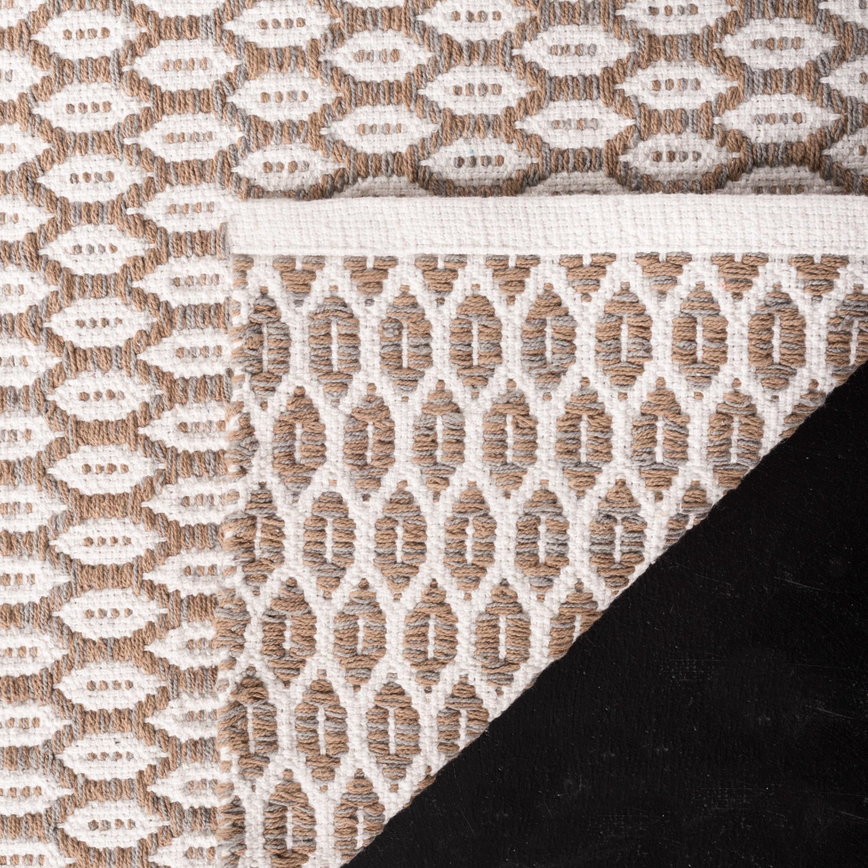 Montauk MTK608 Hand Woven Indoor Area Rug - Beige/Ivory - 5'x8' - Safavieh