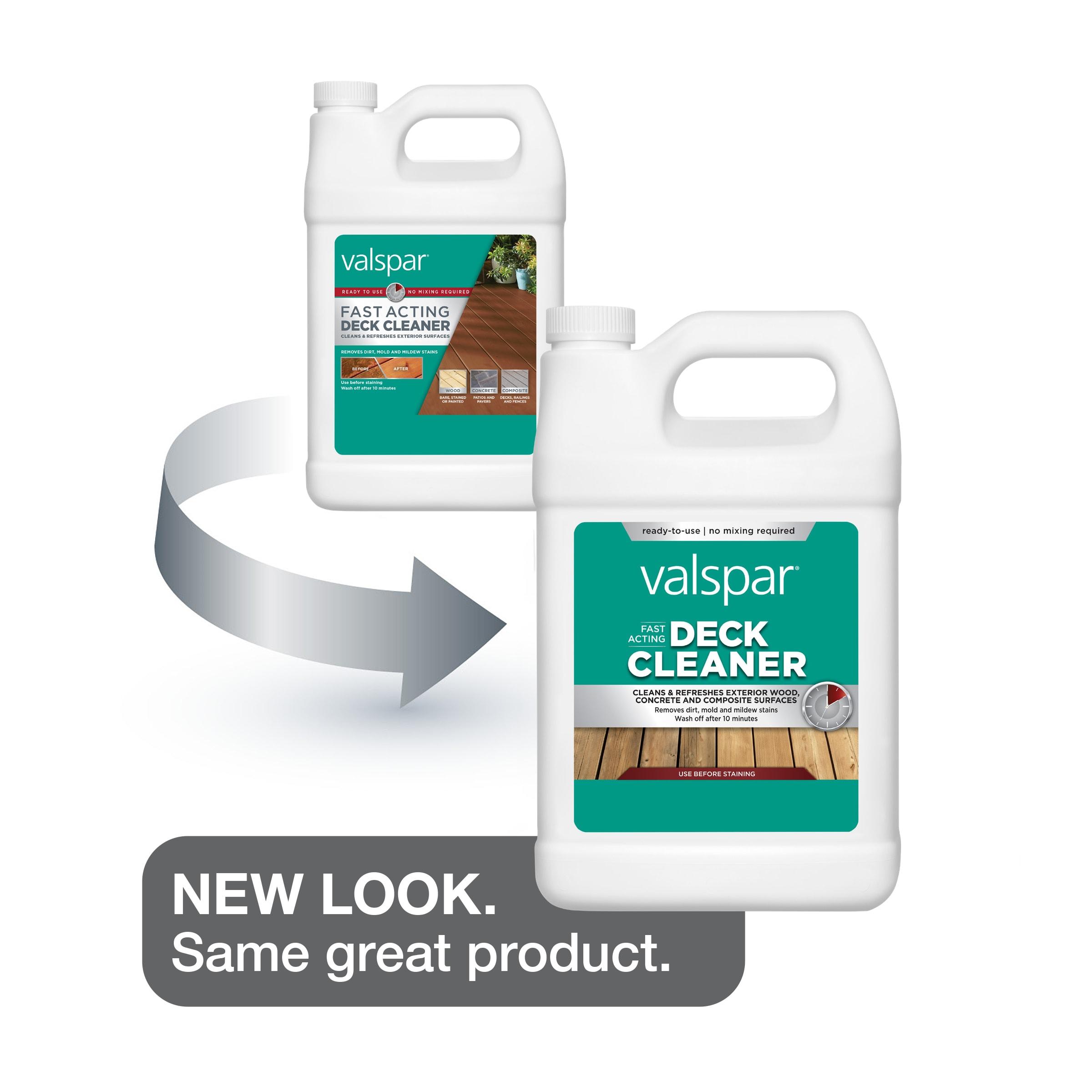 Valspar Fast Acting Deck Cleaner, 1 Gallon