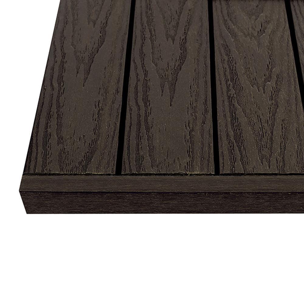 12" x 1" Composite Interlocking Deck Side Trim