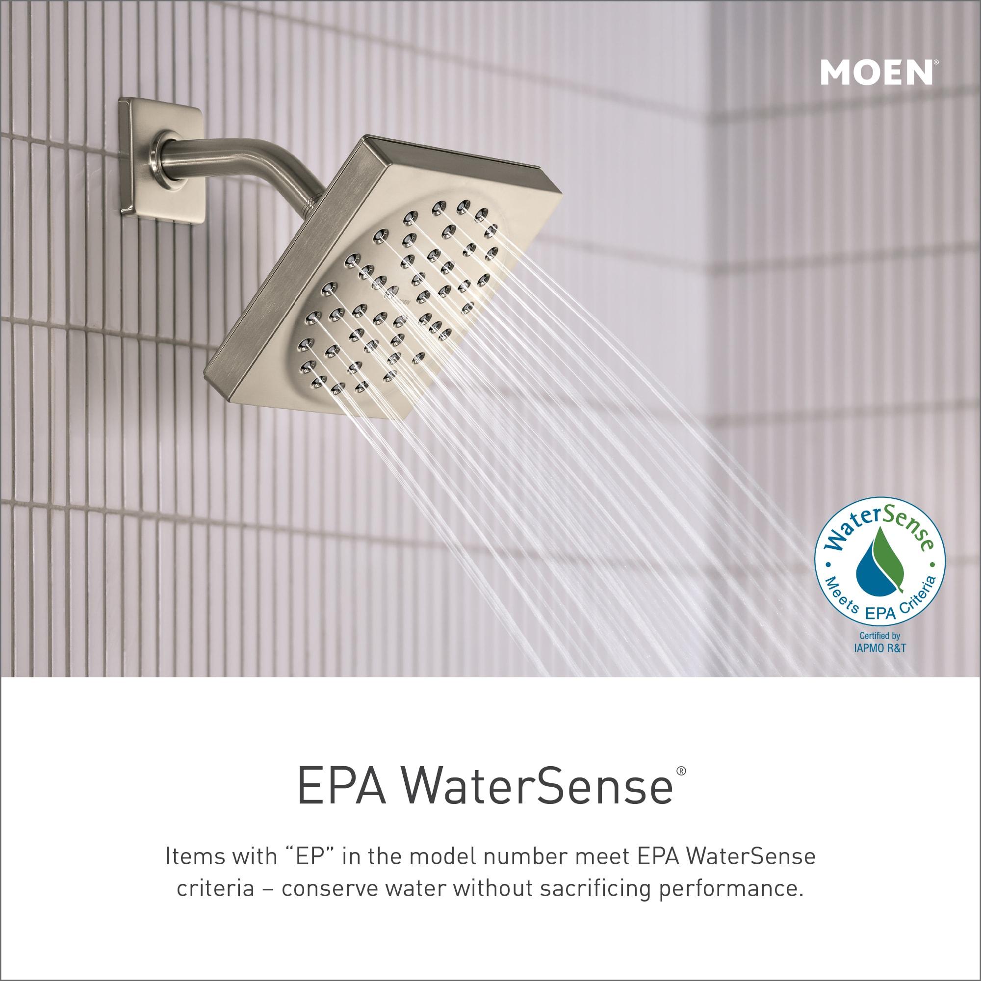 Moen 6-Mode Attune Hand Held Shower Head in Spot Resist Brushed Nickel 218H0SRN
