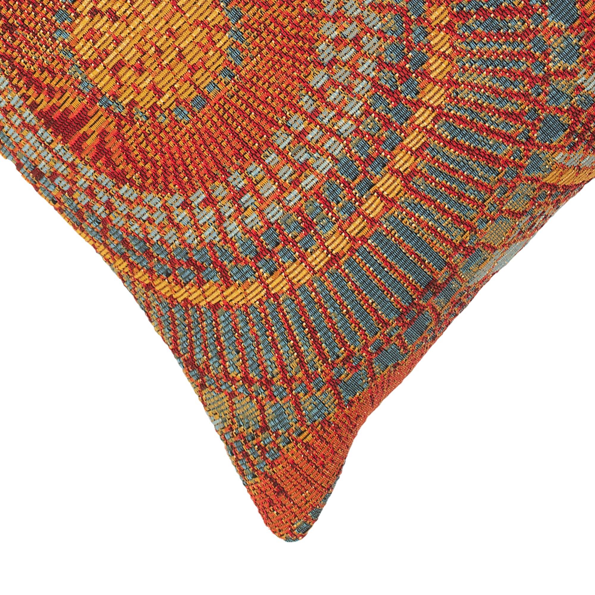 Marina Circles Indoor/Outdoor Pillow 18" X 18"
