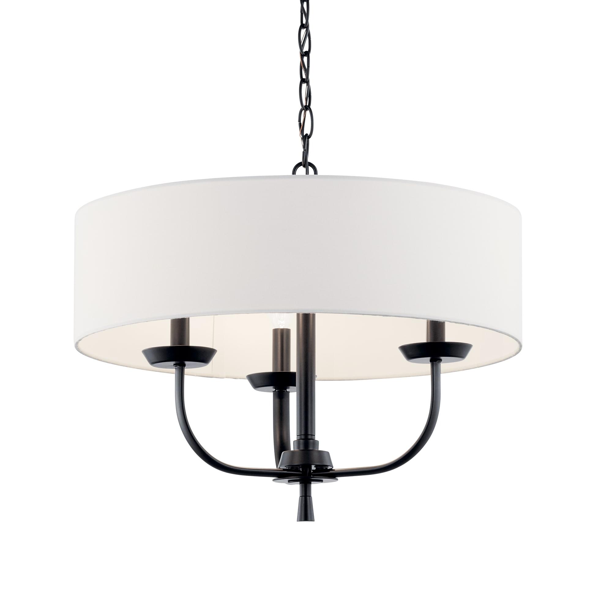 Kichler Lighting Kennewick 3 - Light Chandelier in  Black