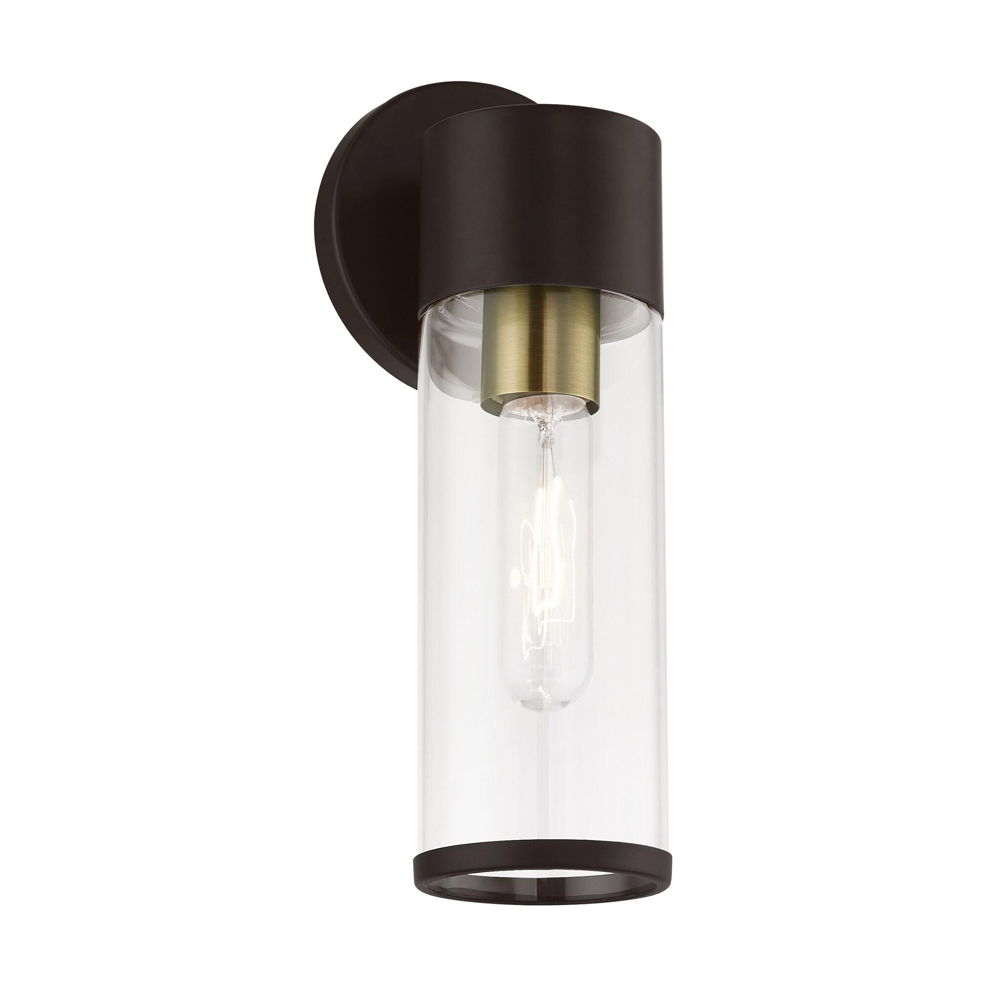 Livex Lighting Banca 1 - Light Sconce in  Bronze/Antique Brass
