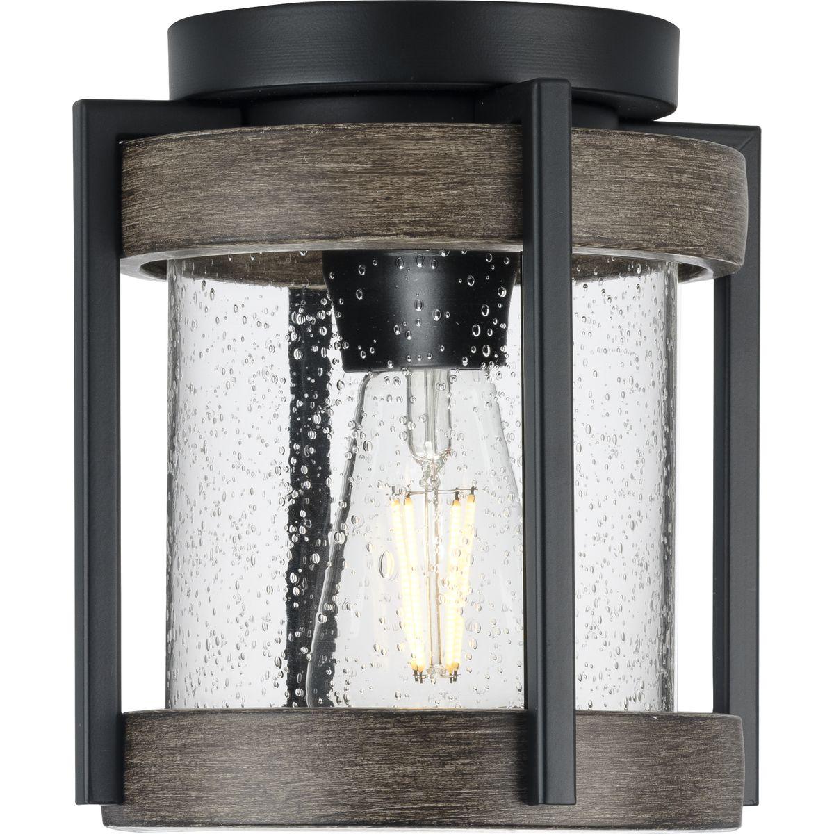 1 - Bulb Outdoor Flush Mount
