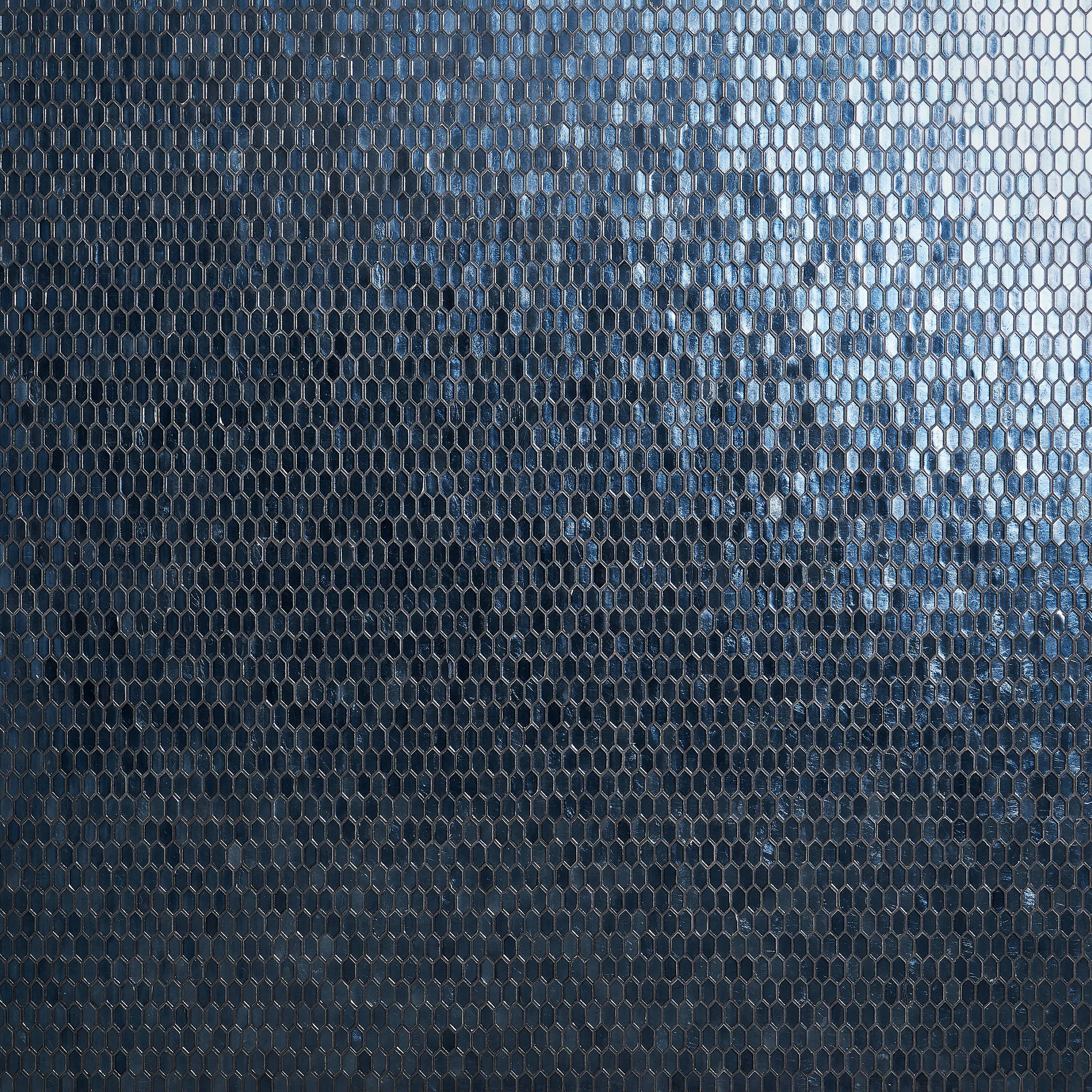 Whisper 11.61" x 11.73" Polished Mini Picket Glass Mosaic Wall Tile (0.94 Sq. Ft. / each)