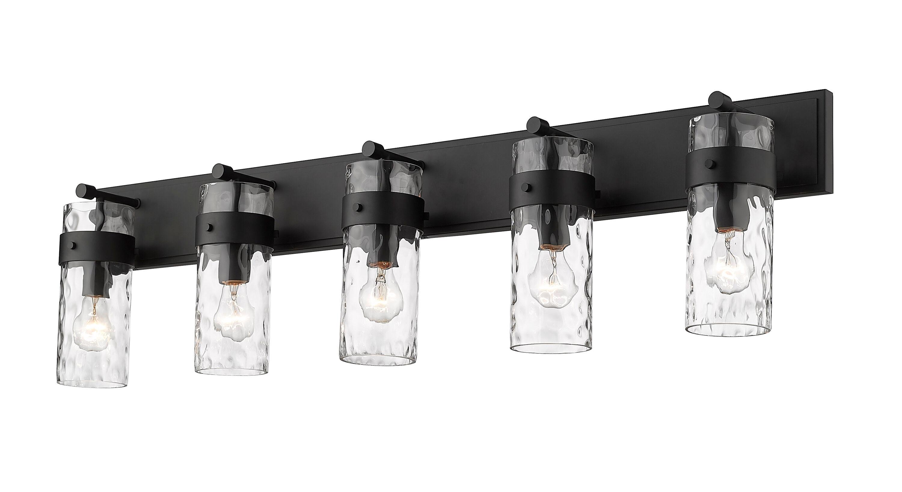 Z-Lite Fontaine 5 - Light Vanity in  Matte Black