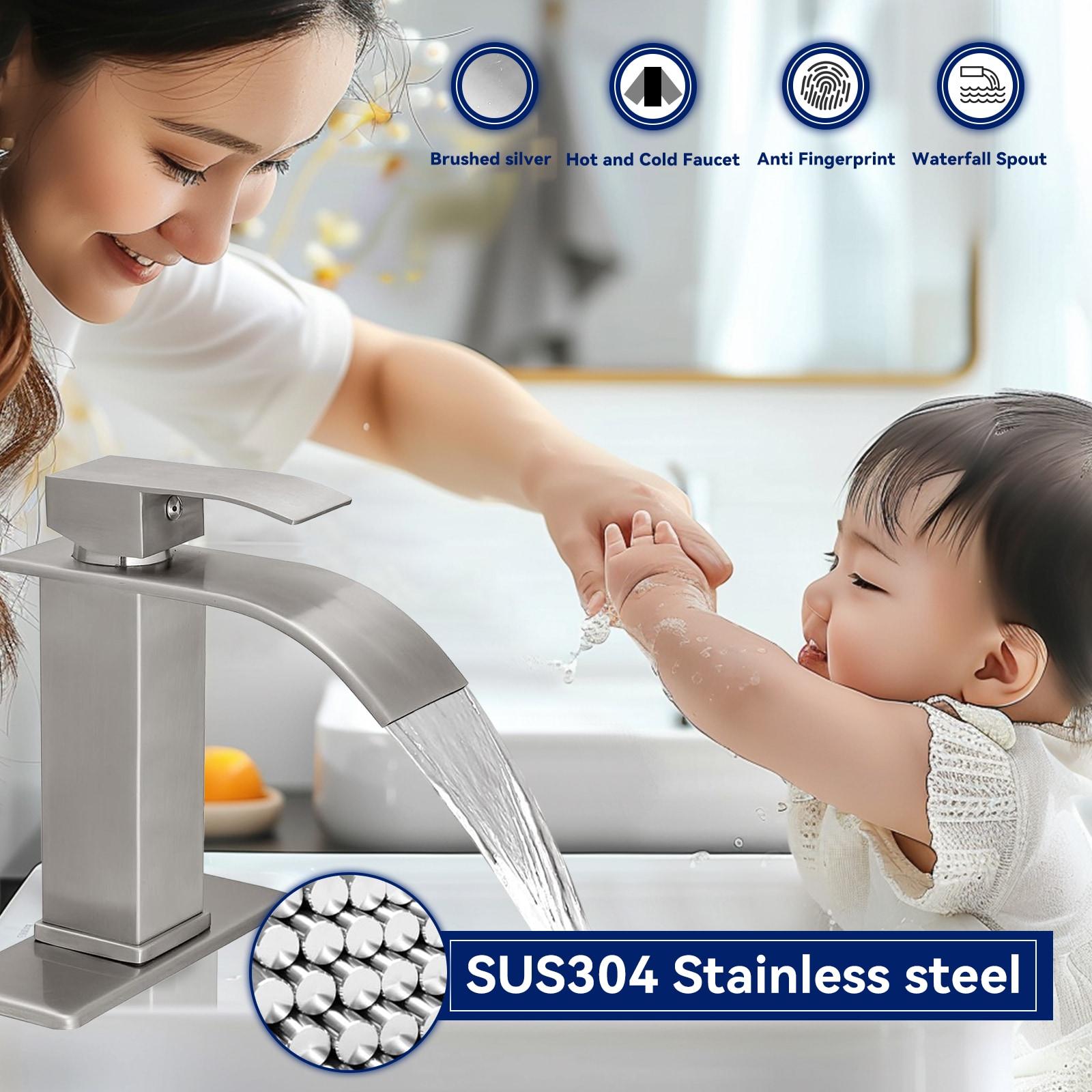 Single-Hole Single-handle Bathroom Faucet