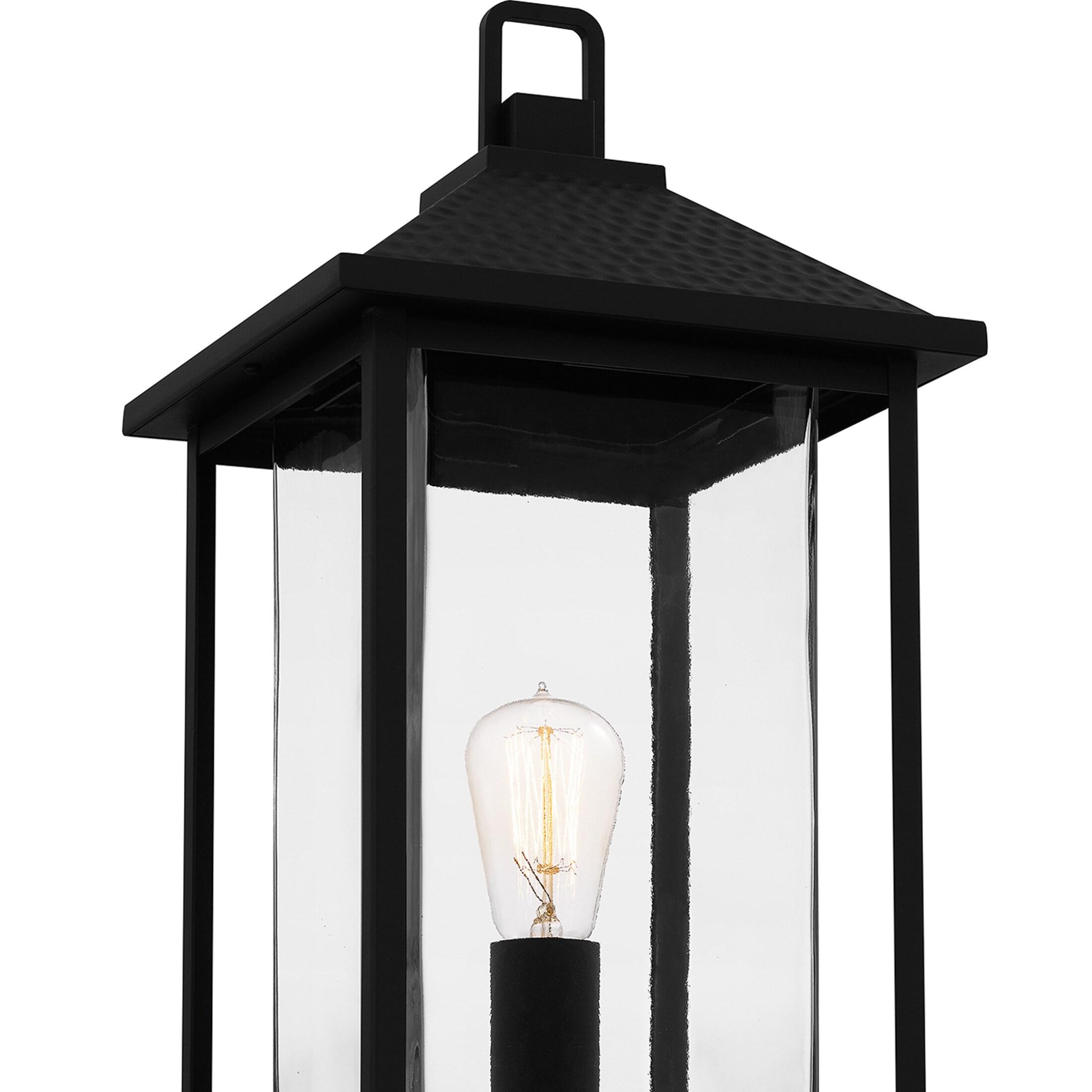 Quoizel Lighting Fletcher 1 - Light Post Light in  Earth Black