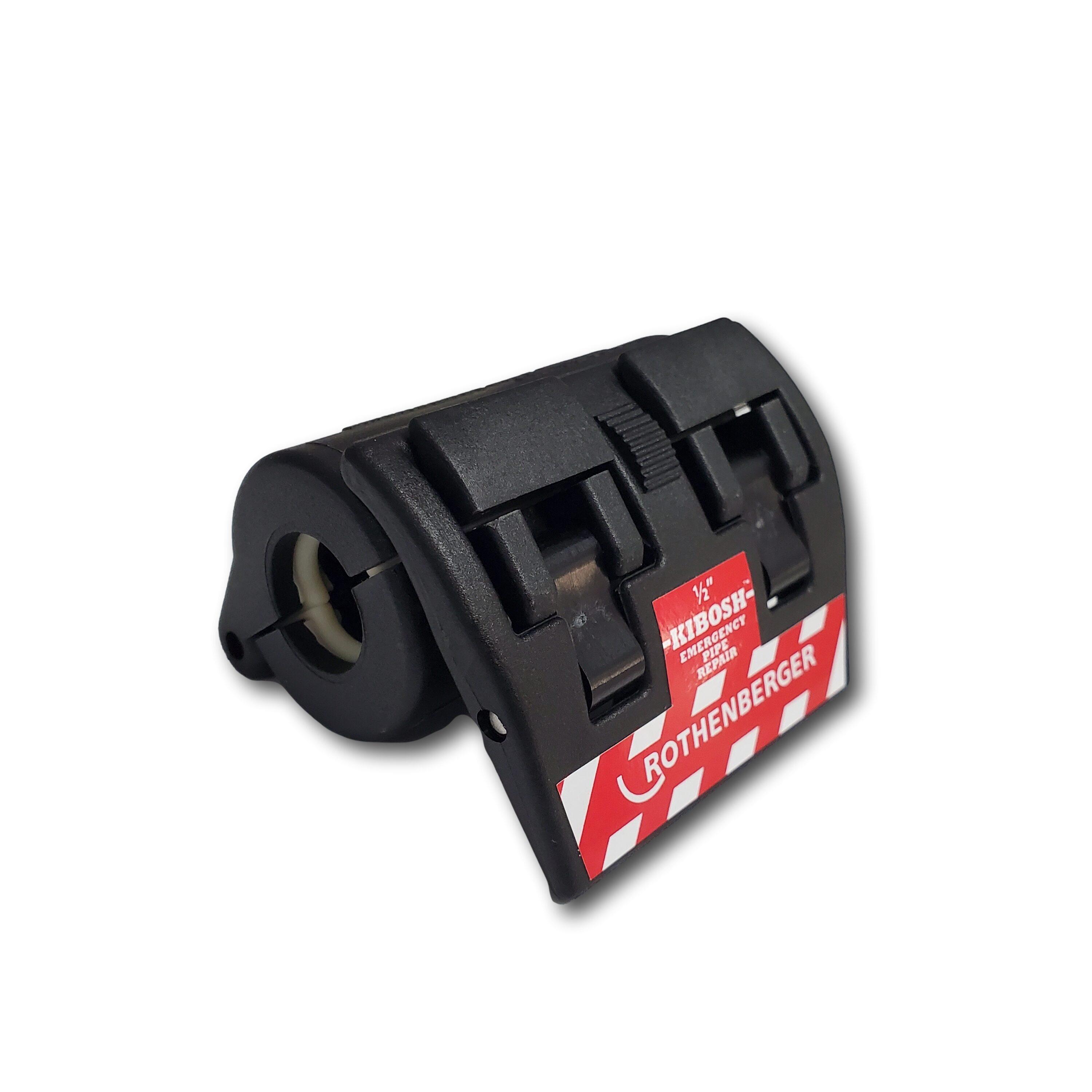 Rothenberger Repair Clamp,1/2"MaxOD,Partial Cov,3"L 80007