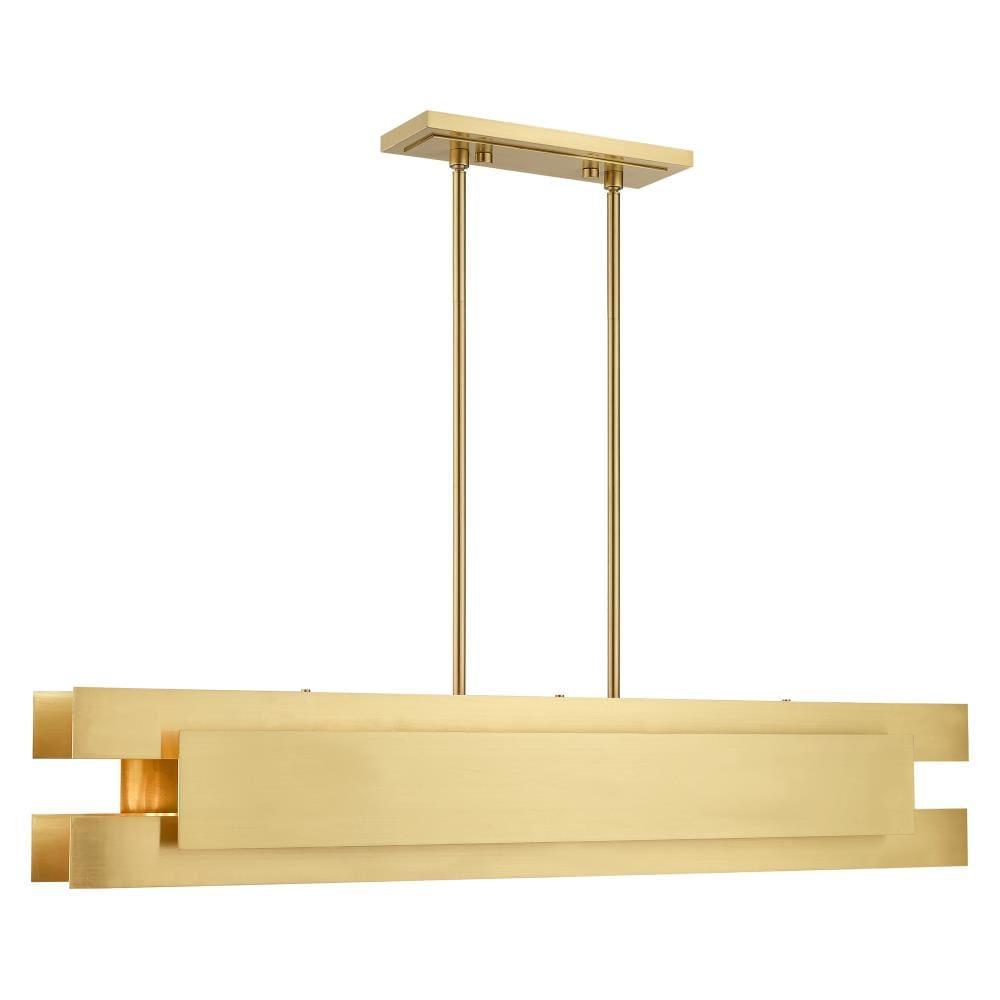 Livex Lighting - Varick - 5 Light Linear Chandelier in Contemporary Style - 7