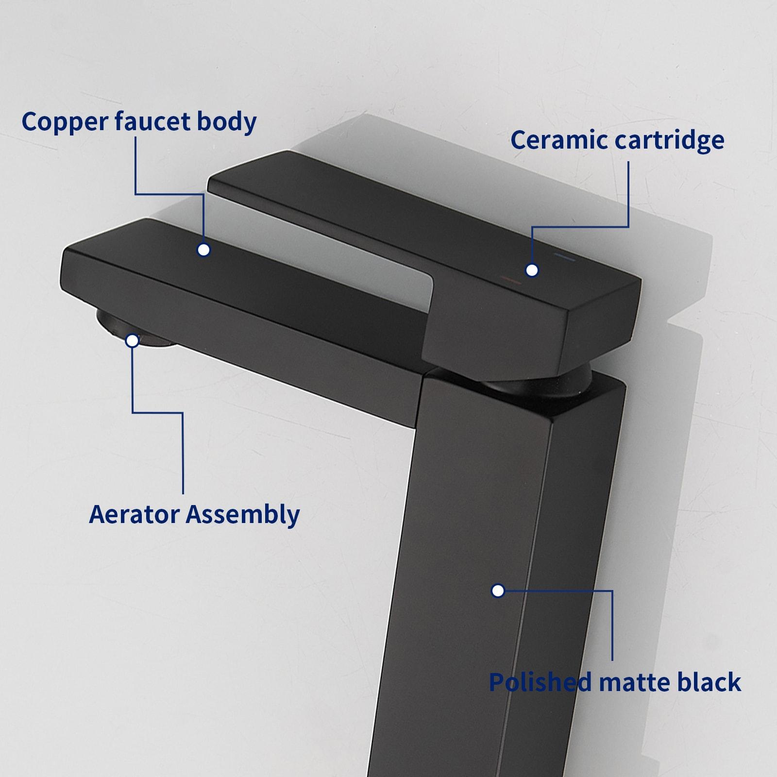 Single-Hole Single-handle Bathroom Faucet