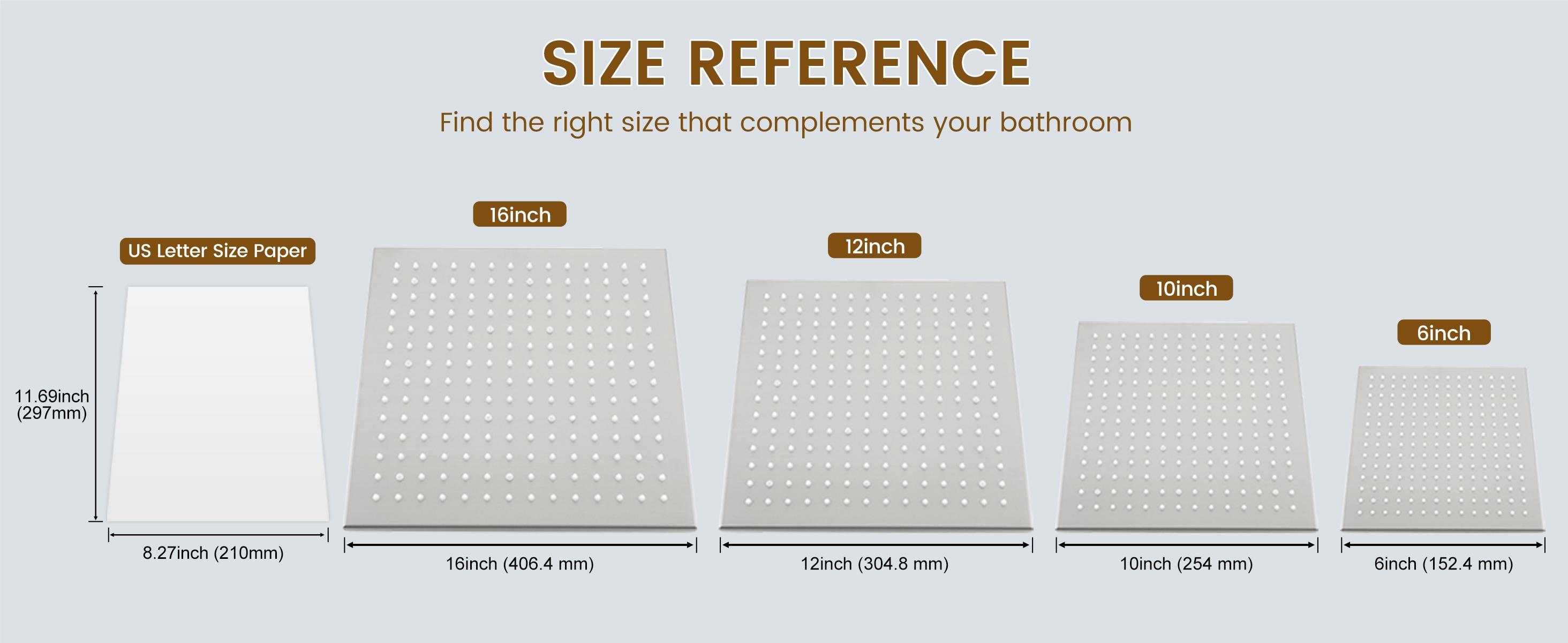 Revitalize 12 Inch Luxury Thermostatic Complete Shower System with Rough-in Valve